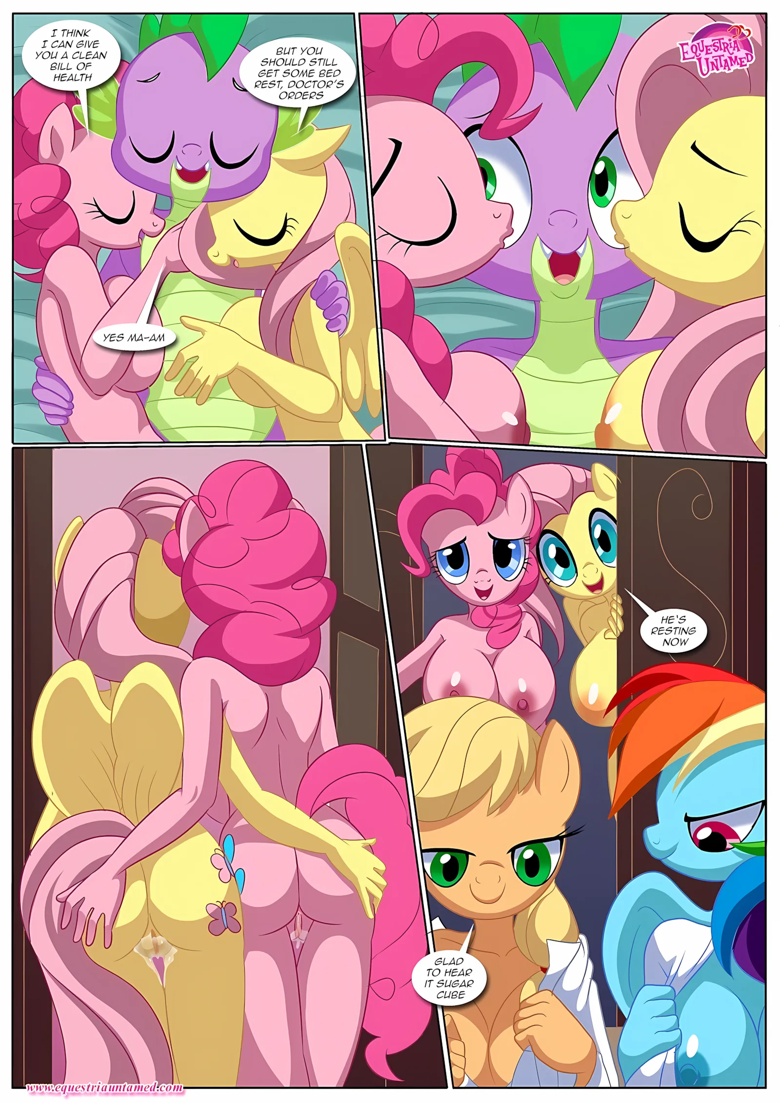Spike’s Harem (My Little Pony – Friendship Is Magic) [PalComix], 9 . Spike's Ultimate Fantasies or The Dragon King's Harem - Chapter 9 (My Little Pony - Friendship Is Magic) [PalComix], page 40 of 90