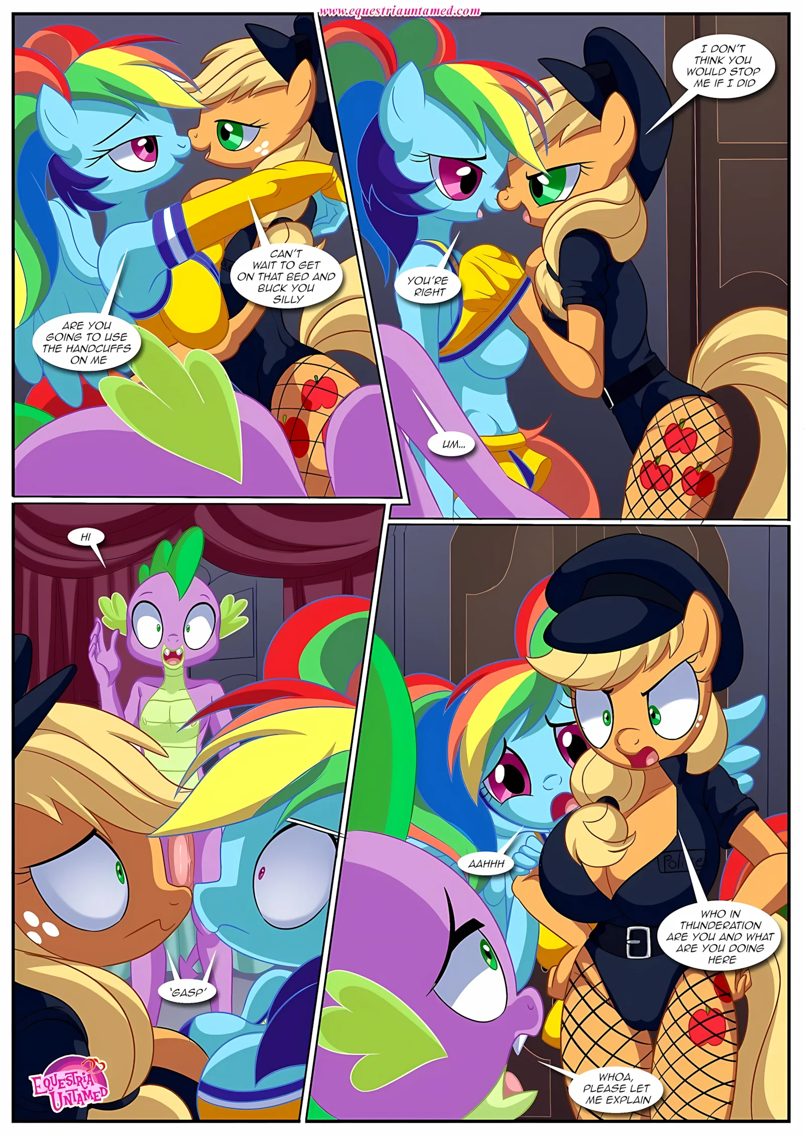 Spike’s Harem (My Little Pony – Friendship Is Magic) [PalComix], 9 . Spike's Ultimate Fantasies or The Dragon King's Harem - Chapter 9 (My Little Pony - Friendship Is Magic) [PalComix], page 43 of 90