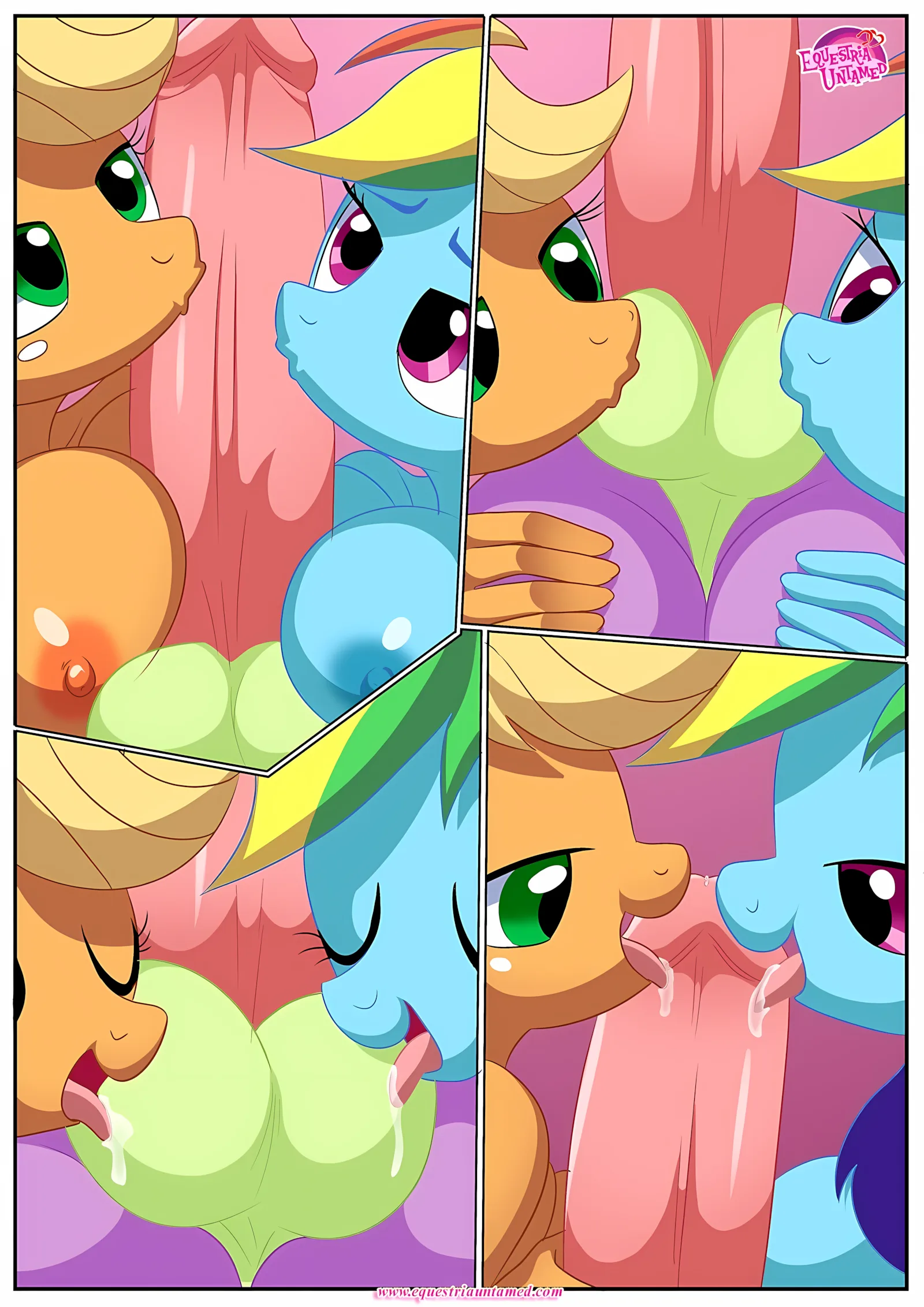 Spike’s Harem (My Little Pony – Friendship Is Magic) [PalComix], 9 . Spike's Ultimate Fantasies or The Dragon King's Harem - Chapter 9 (My Little Pony - Friendship Is Magic) [PalComix], page 50 of 90