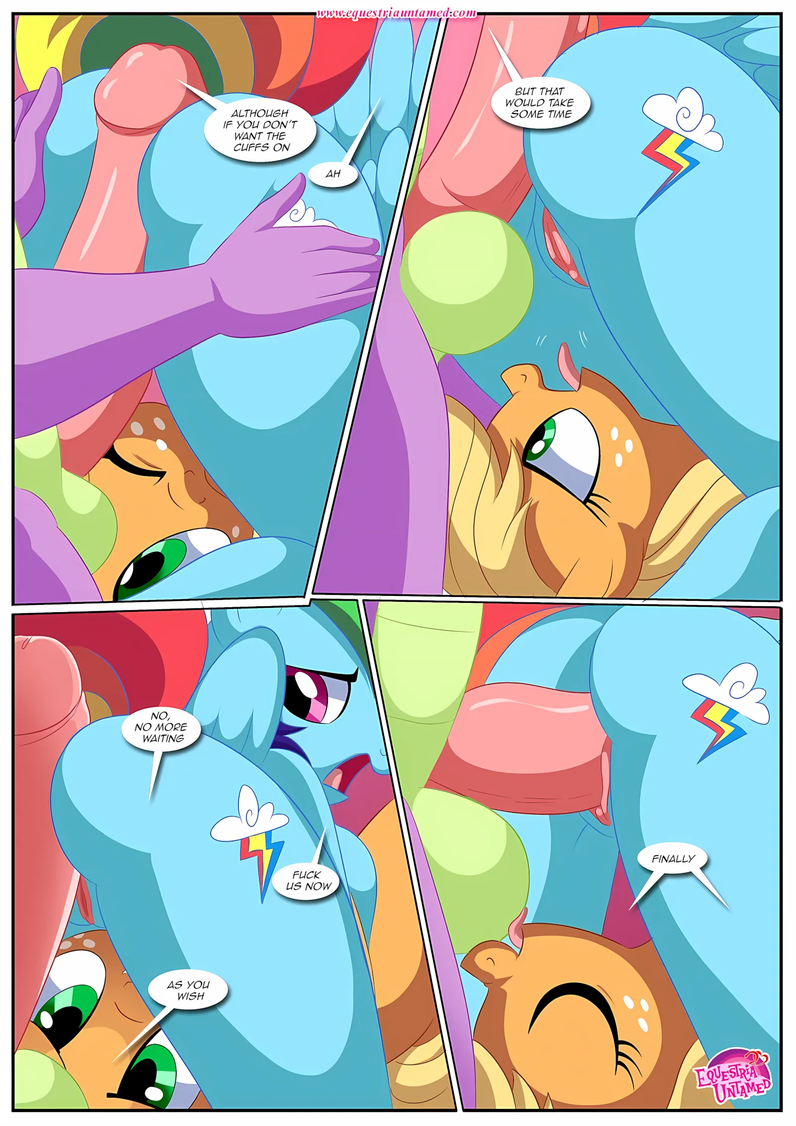 Spike’s Harem (My Little Pony – Friendship Is Magic) [PalComix], 9 . Spike's Ultimate Fantasies or The Dragon King's Harem - Chapter 9 (My Little Pony - Friendship Is Magic) [PalComix], page 55 of 90