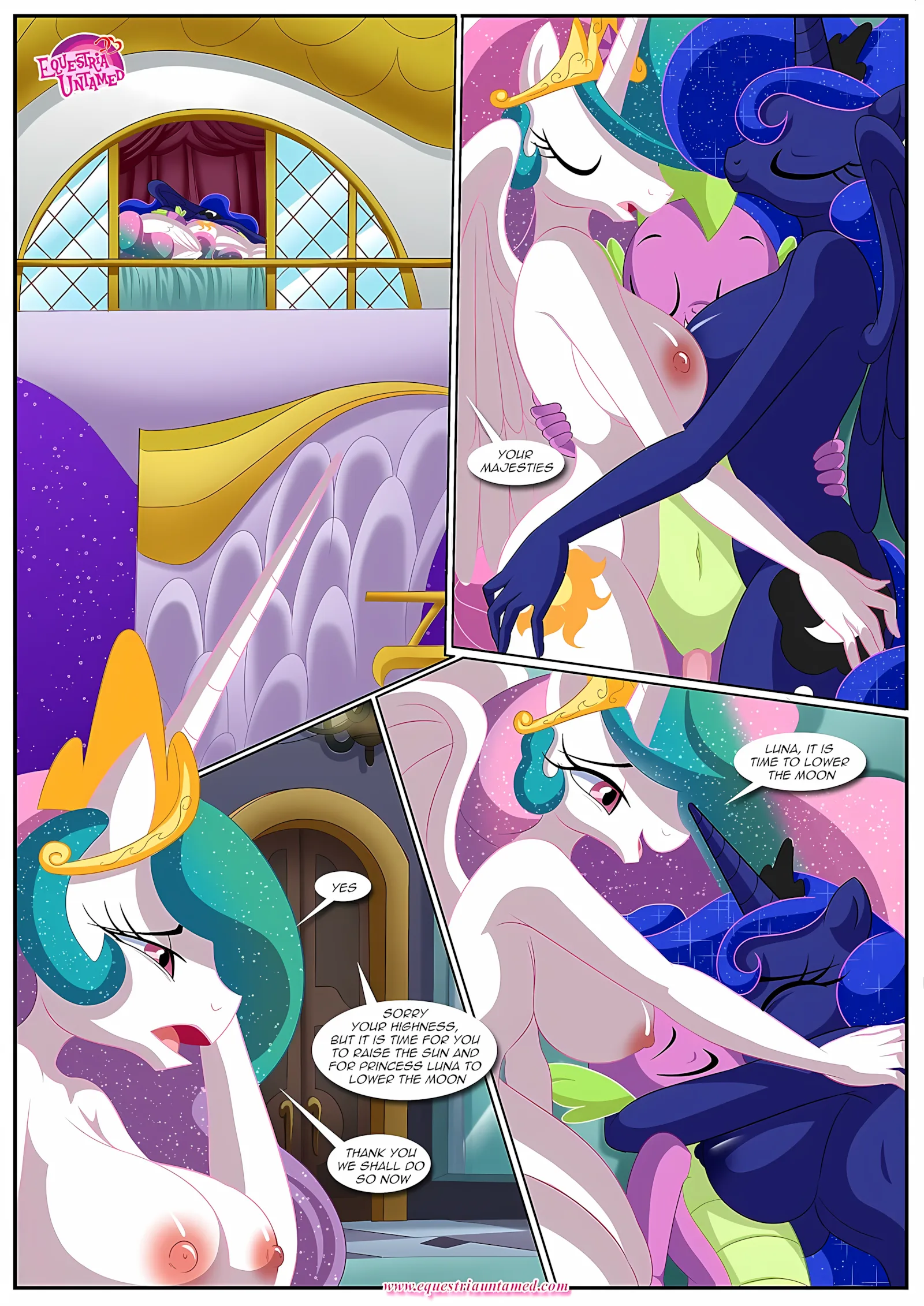 Spike’s Harem (My Little Pony – Friendship Is Magic) [PalComix], 9 . Spike's Ultimate Fantasies or The Dragon King's Harem - Chapter 9 (My Little Pony - Friendship Is Magic) [PalComix], page 7 of 90