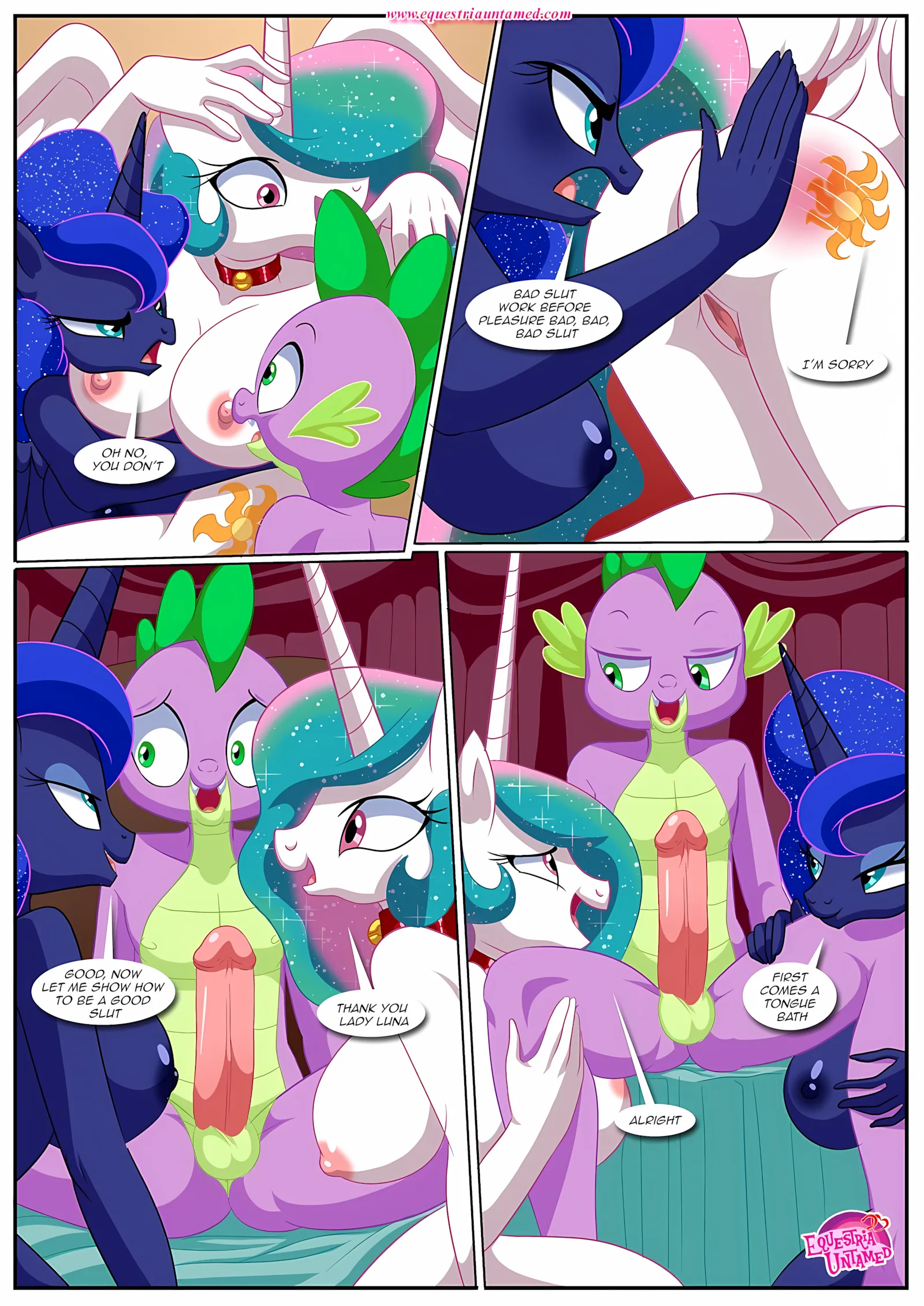 Spike’s Harem (My Little Pony – Friendship Is Magic) [PalComix], 9 . Spike's Ultimate Fantasies or The Dragon King's Harem - Chapter 9 (My Little Pony - Friendship Is Magic) [PalComix], page 69 of 90