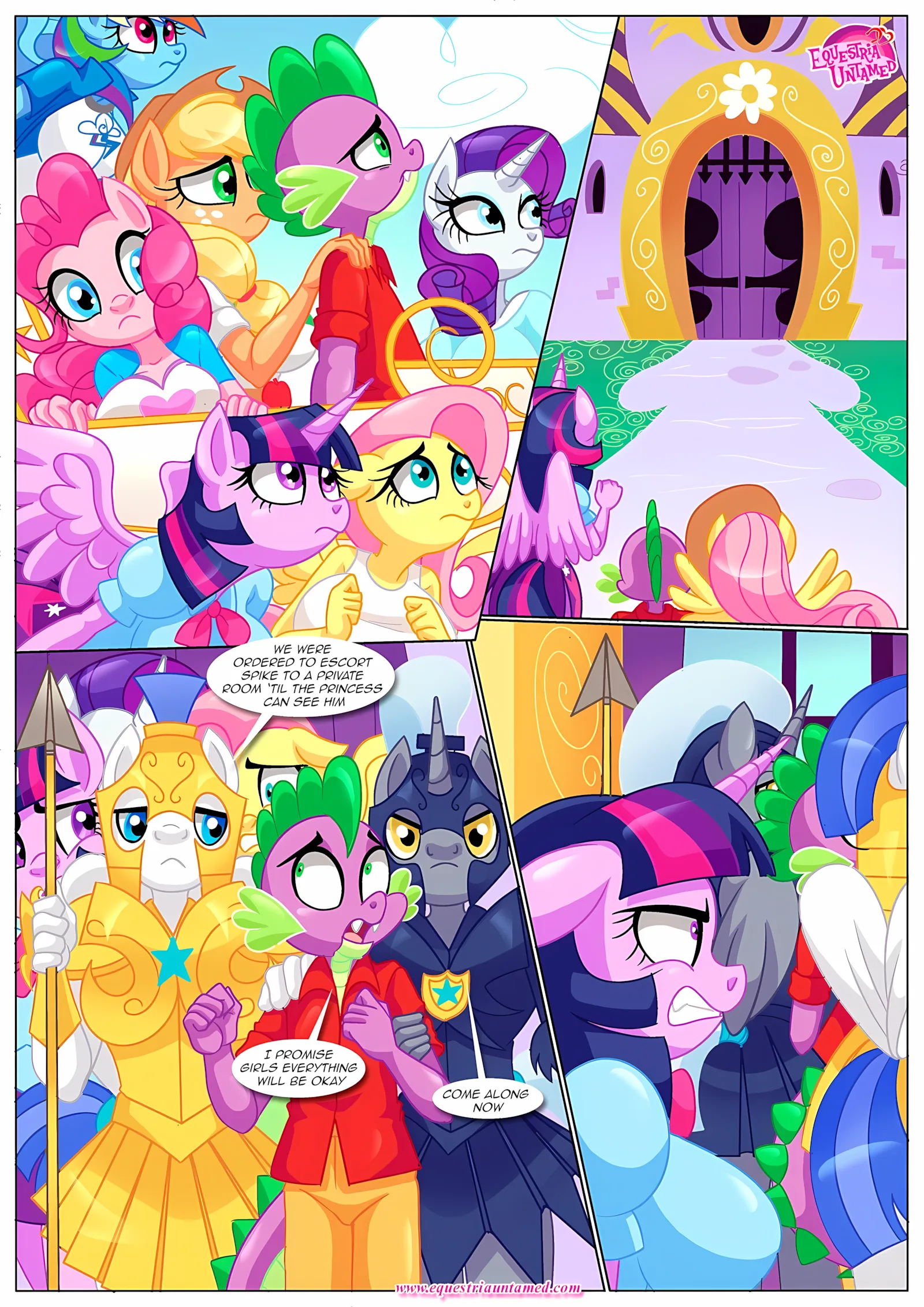 Spike’s Harem (My Little Pony – Friendship Is Magic) [PalComix], 8 . The Night The Sun and Moon Cum Together - Chapter 8 (My Little Pony - Friendship Is Magic) [PalComix], page 11 of 56