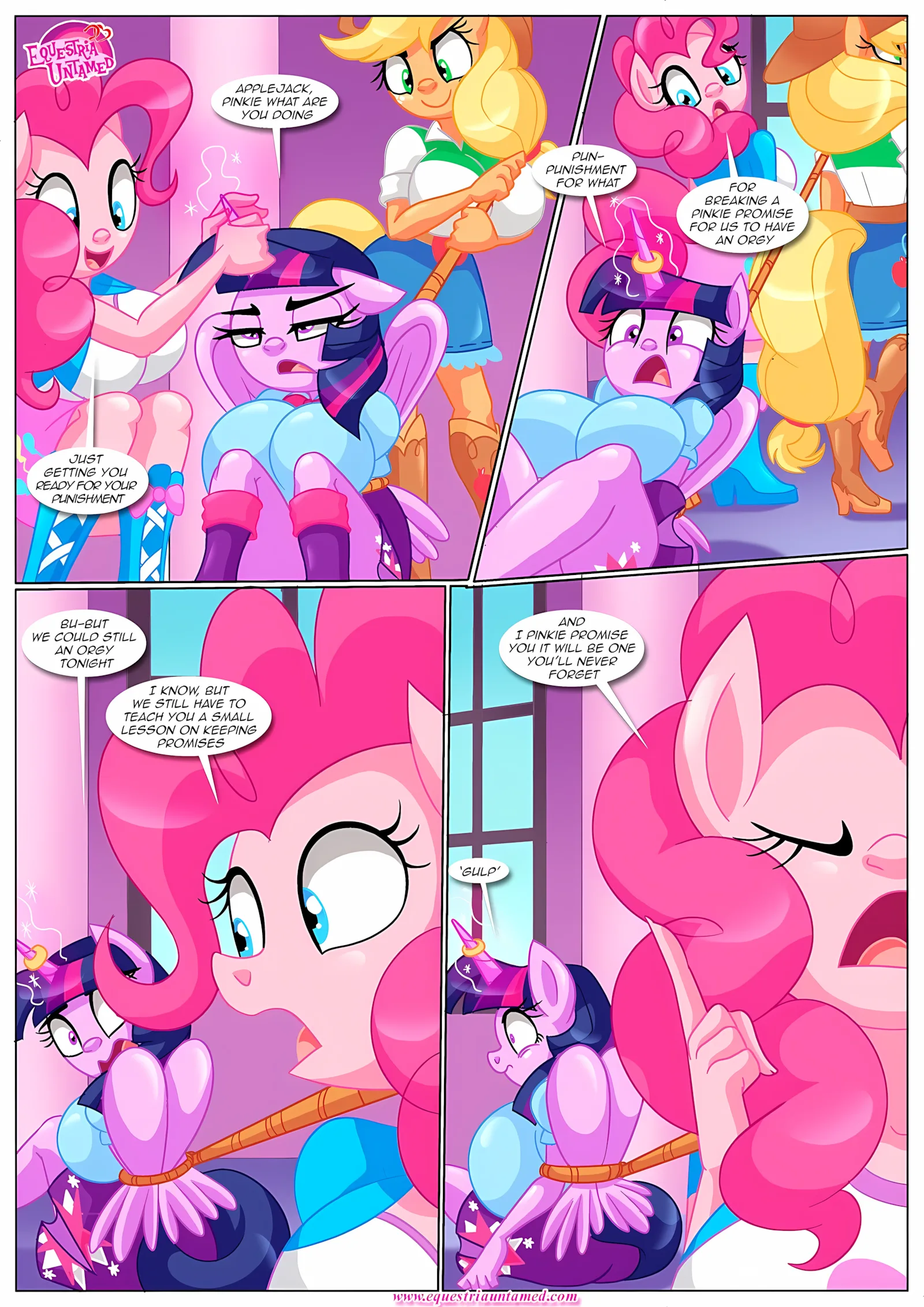 Spike’s Harem (My Little Pony – Friendship Is Magic) [PalComix], 8 . The Night The Sun and Moon Cum Together - Chapter 8 (My Little Pony - Friendship Is Magic) [PalComix], page 19 of 56