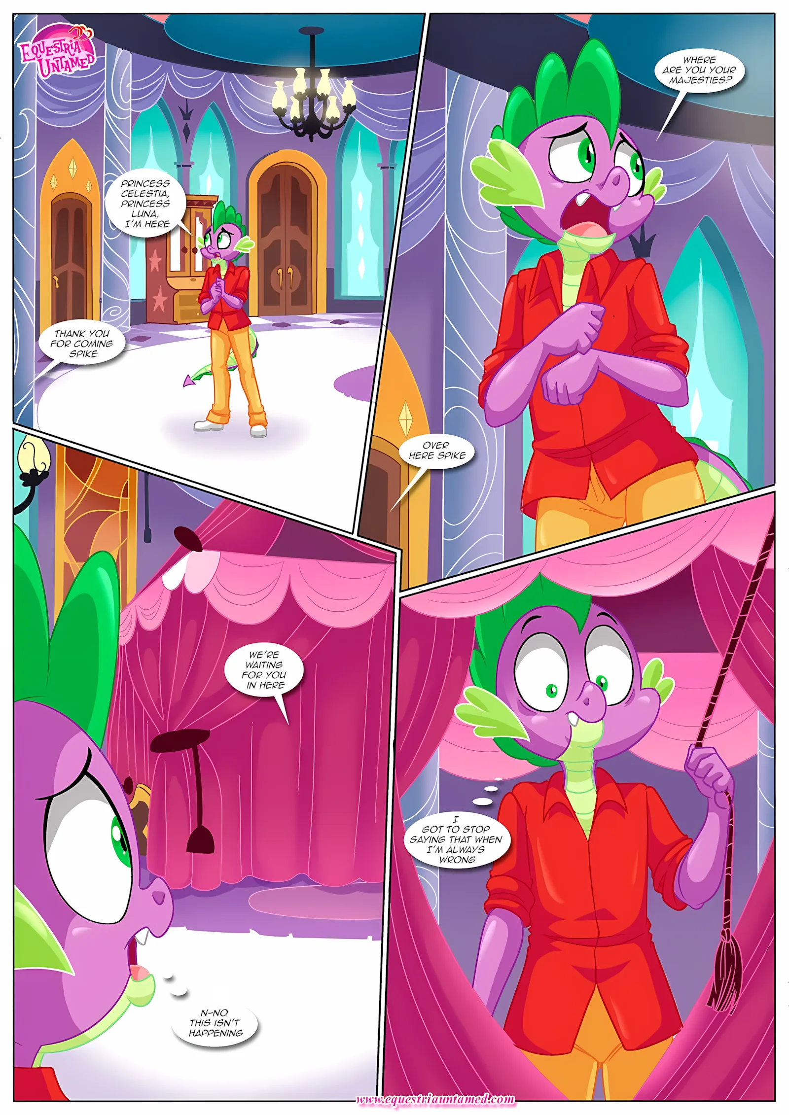 Spike’s Harem (My Little Pony – Friendship Is Magic) [PalComix], 8 . The Night The Sun and Moon Cum Together - Chapter 8 (My Little Pony - Friendship Is Magic) [PalComix], page 27 of 56