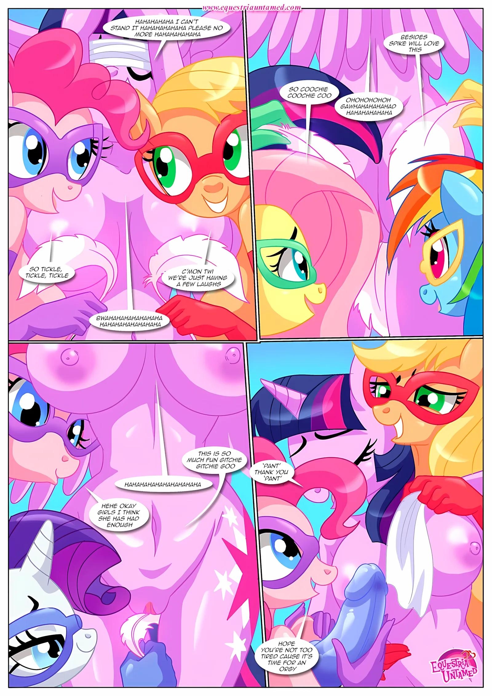 Spike’s Harem (My Little Pony – Friendship Is Magic) [PalComix], 8 . The Night The Sun and Moon Cum Together - Chapter 8 (My Little Pony - Friendship Is Magic) [PalComix], page 53 of 56