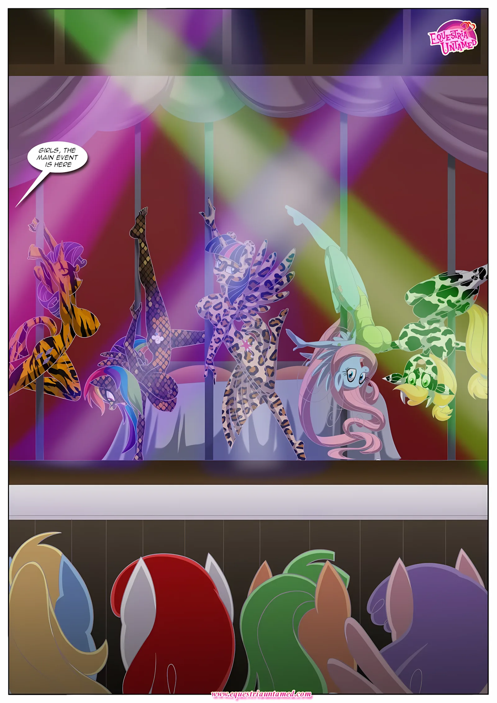 Spike’s Harem (My Little Pony – Friendship Is Magic) [PalComix], 7 . Pinkie's Playhouse - Chapter 7 (My Little Pony - Friendship Is Magic) [PalComix], page 24 of 49