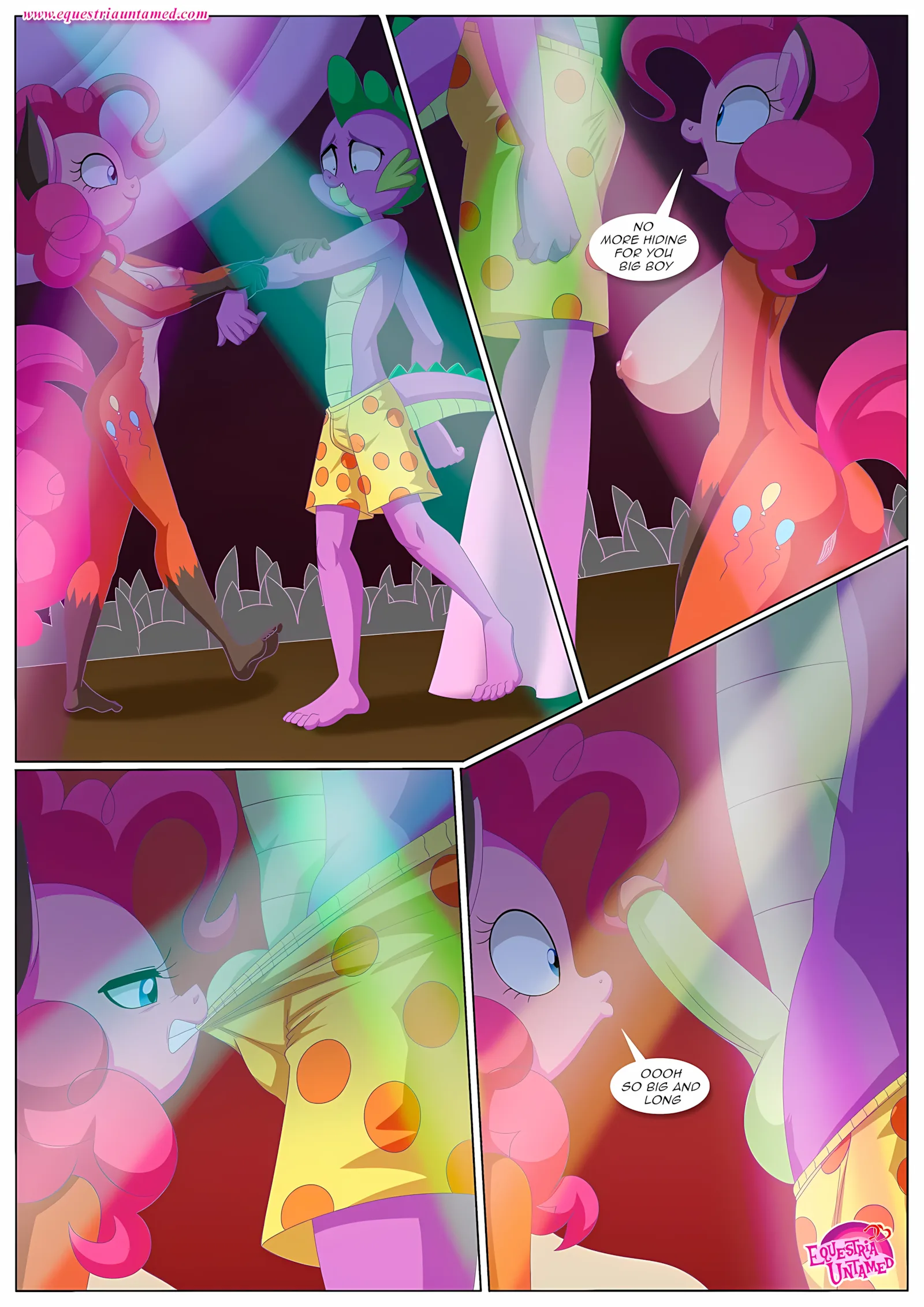 Spike’s Harem (My Little Pony – Friendship Is Magic) [PalComix], 7 . Pinkie's Playhouse - Chapter 7 (My Little Pony - Friendship Is Magic) [PalComix], page 31 of 49