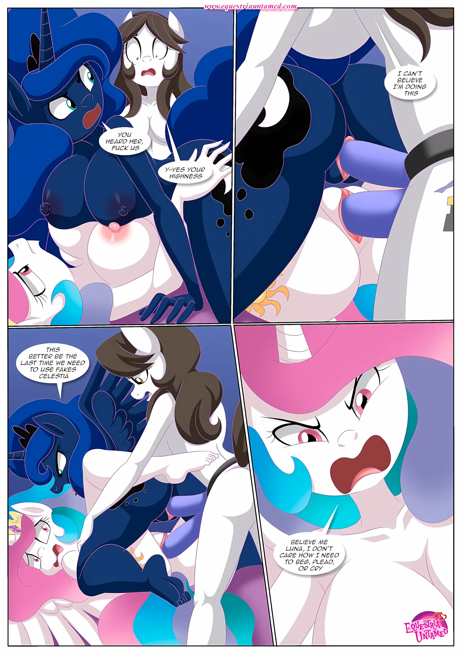 Spike’s Harem (My Little Pony – Friendship Is Magic) [PalComix], 7 . Pinkie's Playhouse - Chapter 7 (My Little Pony - Friendship Is Magic) [PalComix], page 48 of 49