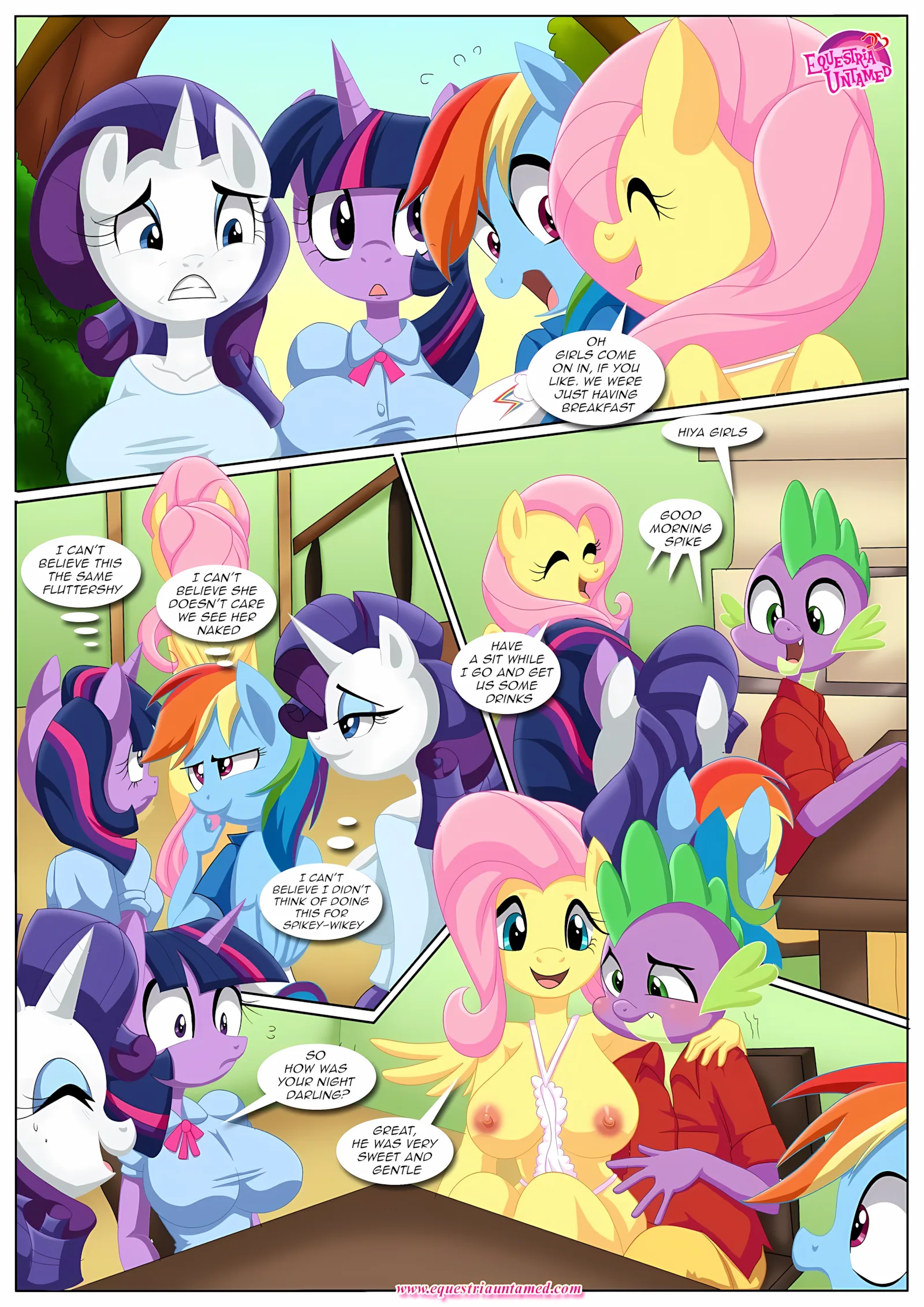 Spike’s Harem (My Little Pony – Friendship Is Magic) [PalComix], 6 . An Apple’s Core Is Always Hardcore - Chapter 6 (My Little Pony - Friendship Is Magic) [PalComix], page 11 of 46