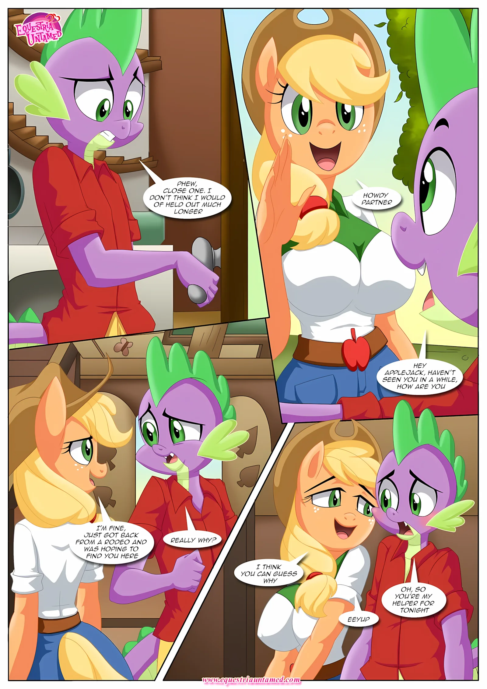 Spike’s Harem (My Little Pony – Friendship Is Magic) [PalComix], 6 . An Apple’s Core Is Always Hardcore - Chapter 6 (My Little Pony - Friendship Is Magic) [PalComix], page 13 of 46
