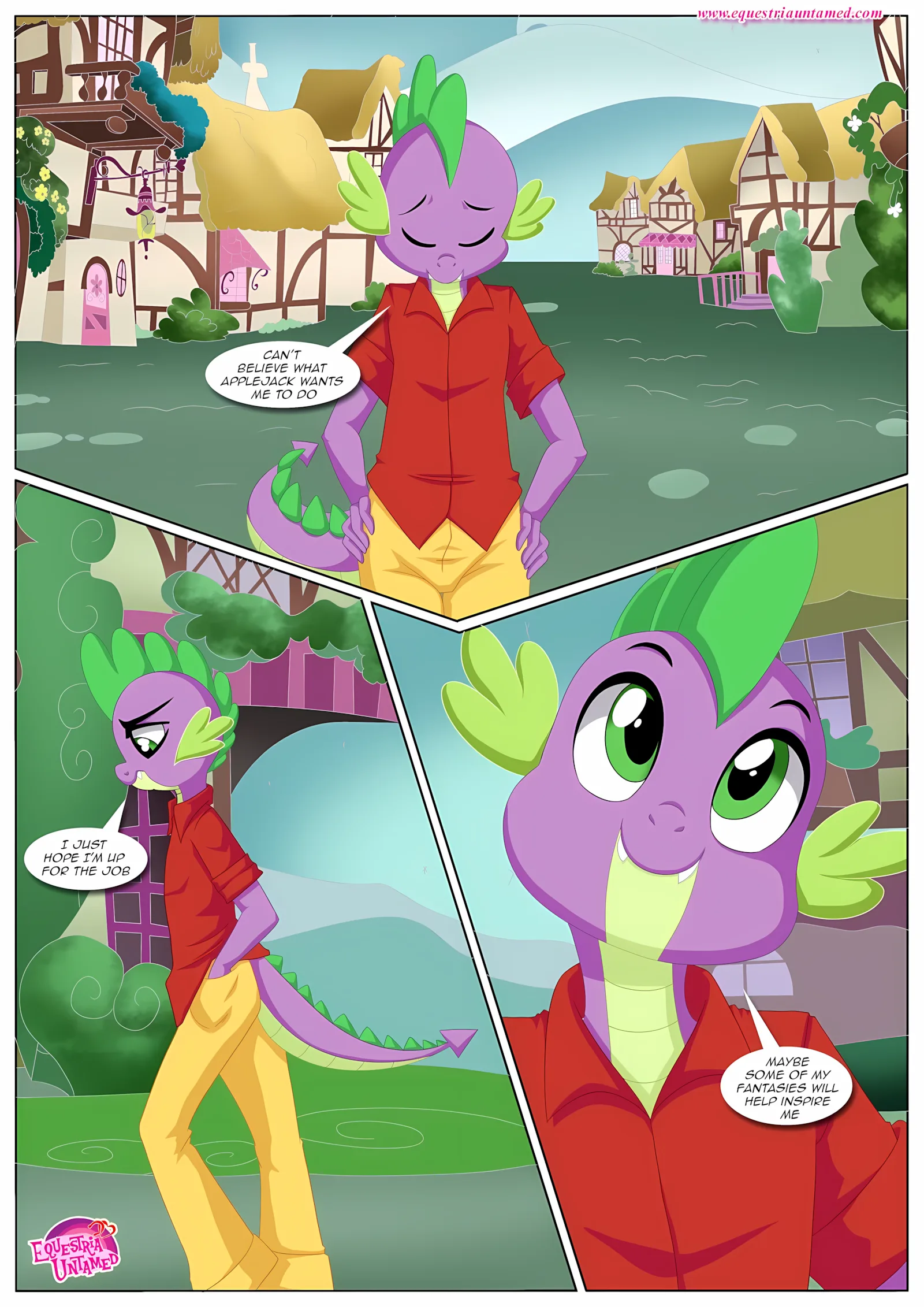 Spike’s Harem (My Little Pony – Friendship Is Magic) [PalComix], 6 . An Apple’s Core Is Always Hardcore - Chapter 6 (My Little Pony - Friendship Is Magic) [PalComix], page 17 of 46