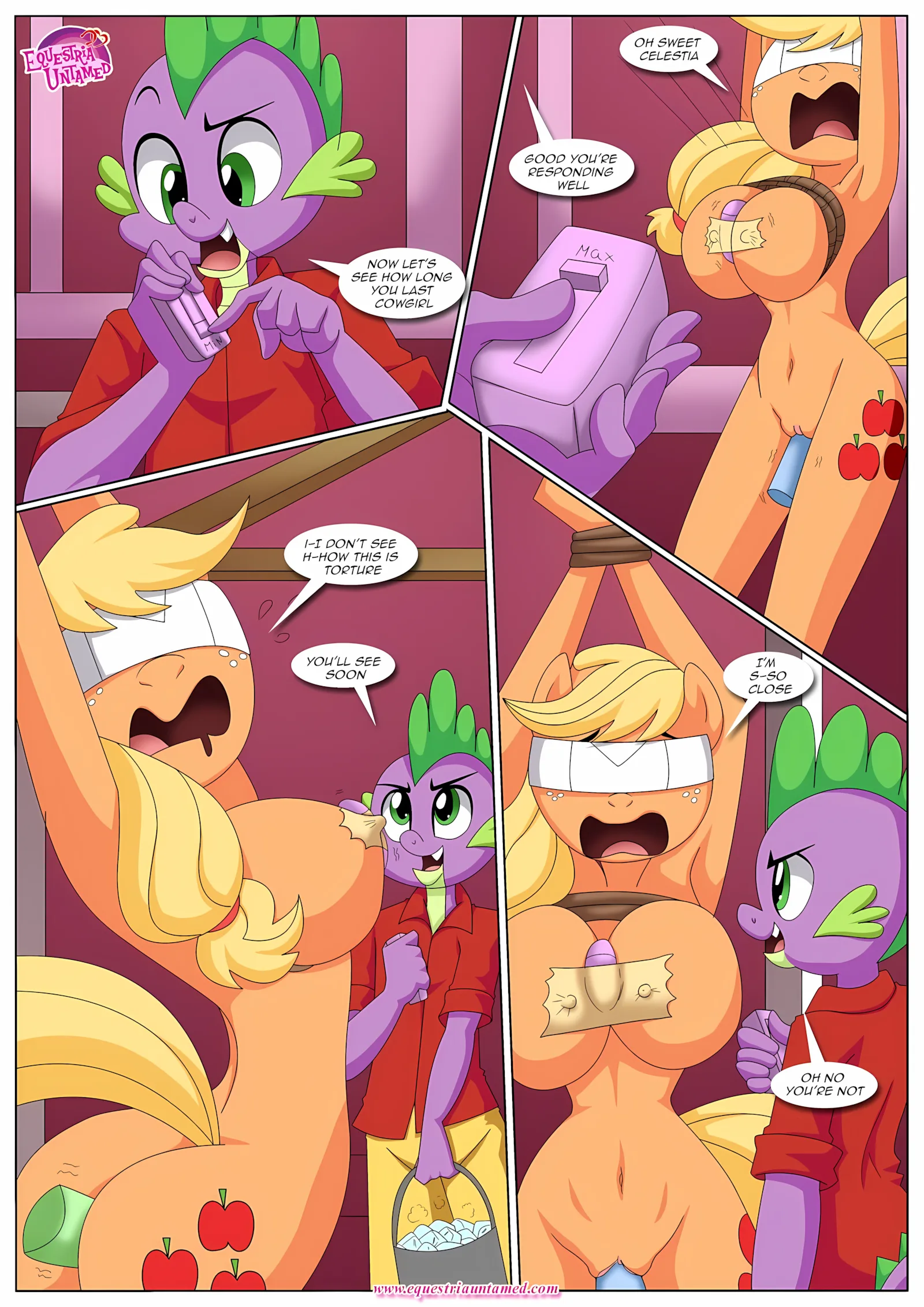 Spike’s Harem (My Little Pony – Friendship Is Magic) [PalComix], 6 . An Apple’s Core Is Always Hardcore - Chapter 6 (My Little Pony - Friendship Is Magic) [PalComix], page 34 of 46