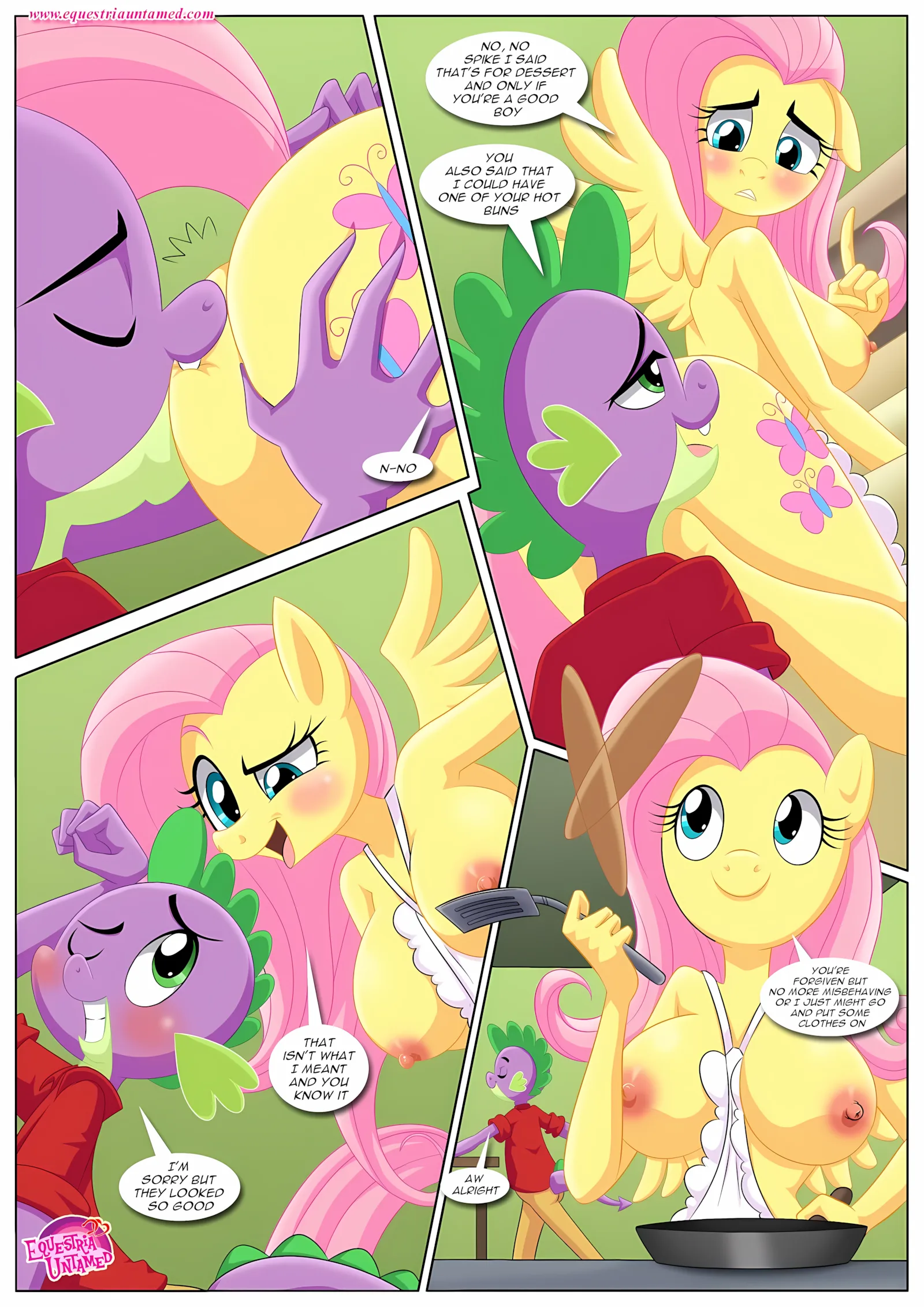 Spike’s Harem (My Little Pony – Friendship Is Magic) [PalComix], 6 . An Apple’s Core Is Always Hardcore - Chapter 6 (My Little Pony - Friendship Is Magic) [PalComix], page 7 of 46