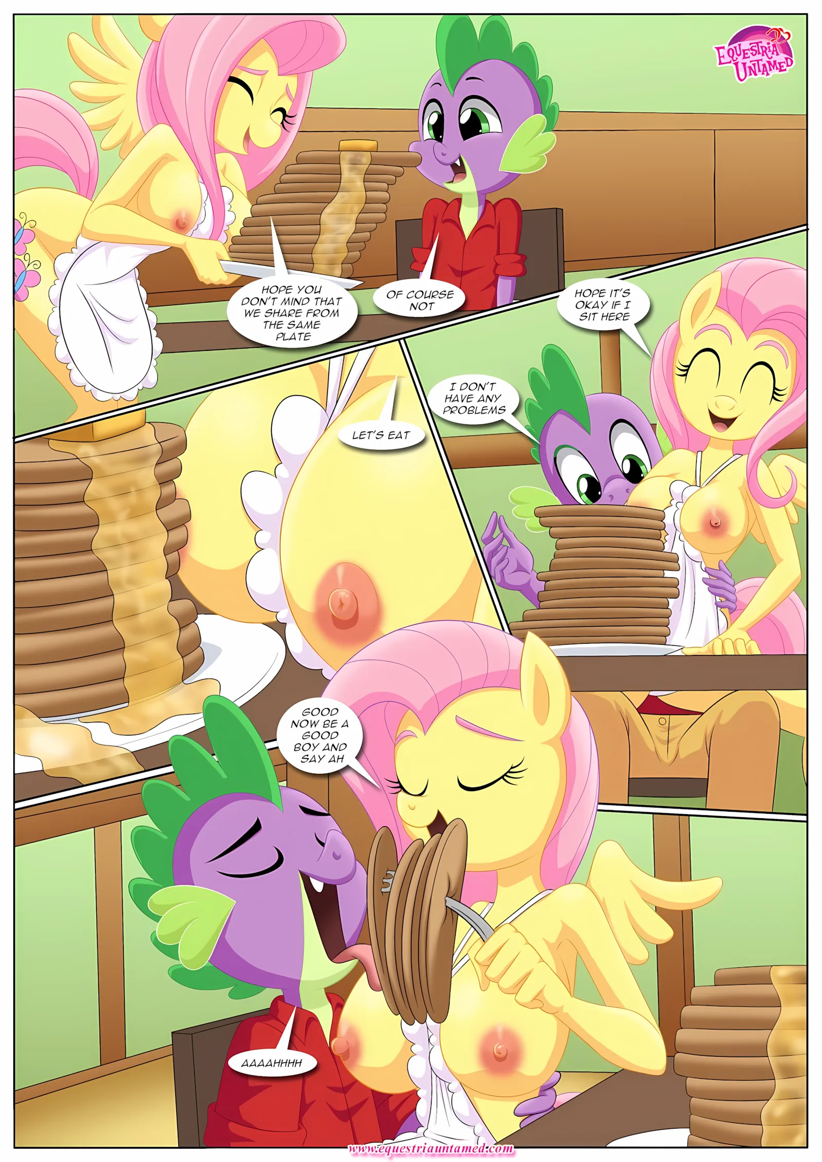 Spike’s Harem (My Little Pony – Friendship Is Magic) [PalComix], 6 . An Apple’s Core Is Always Hardcore - Chapter 6 (My Little Pony - Friendship Is Magic) [PalComix], page 8 of 46