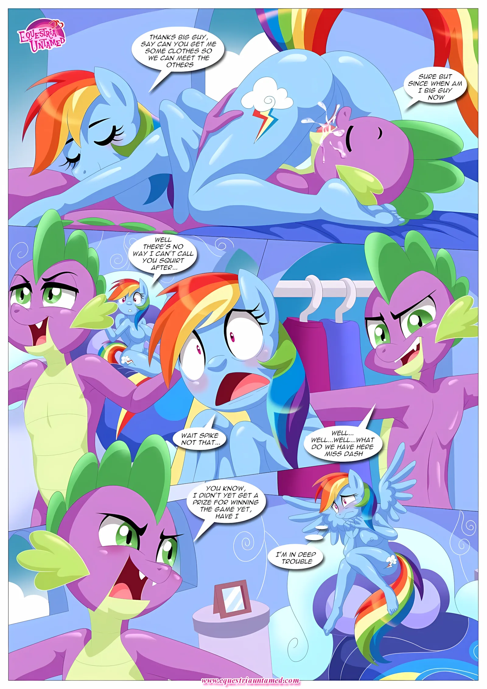 Spike’s Harem (My Little Pony – Friendship Is Magic) [PalComix], 5 . The Secret Ingredient Is Fluttershy... Fluttershy - Chapter 5 (My Little Pony - Friendship Is Magic) [PalComix], page 7 of 46