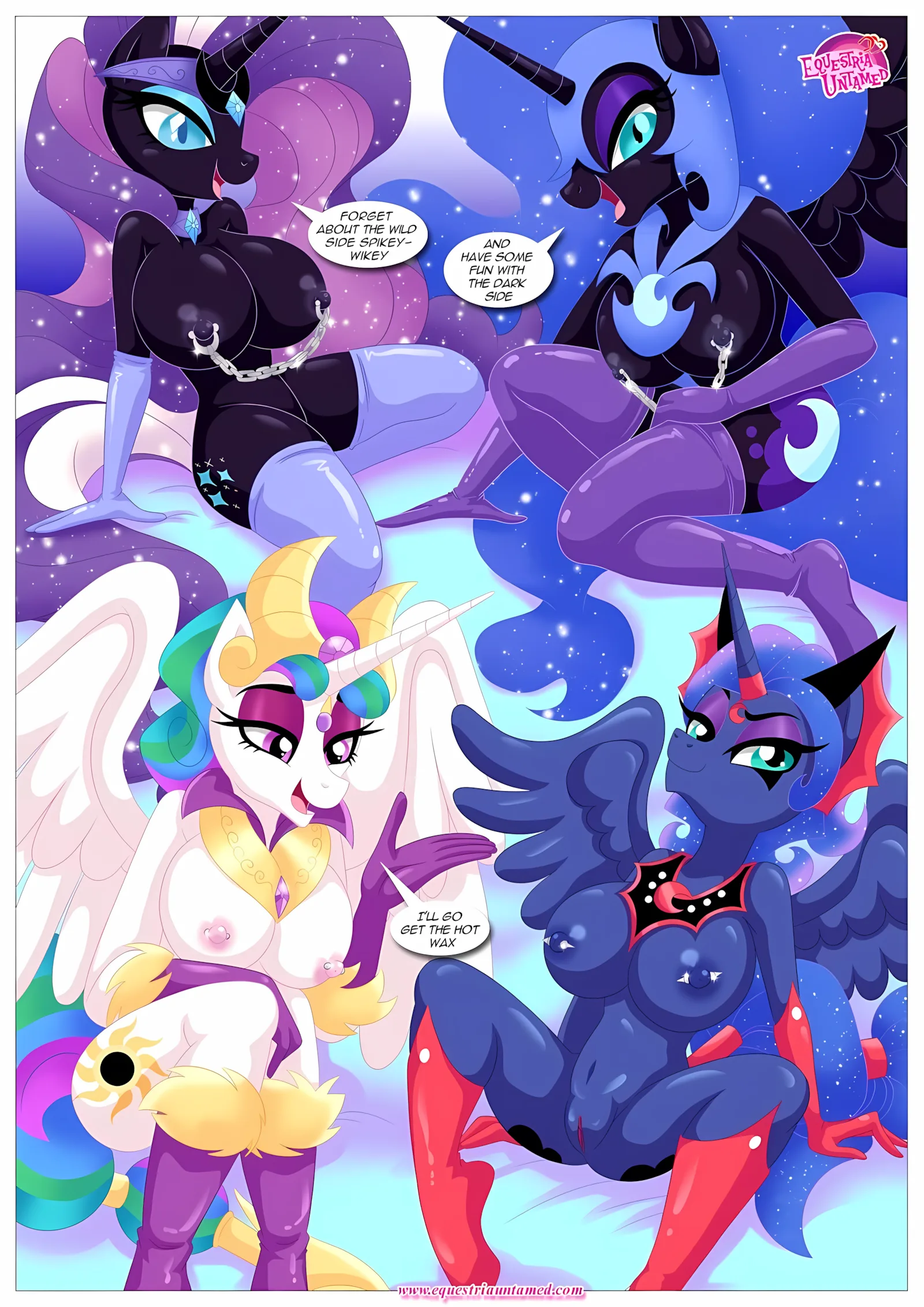 Spike’s Harem (My Little Pony – Friendship Is Magic) [PalComix], 5 . The Secret Ingredient Is Fluttershy... Fluttershy - Chapter 5 (My Little Pony - Friendship Is Magic) [PalComix], page 17 of 46