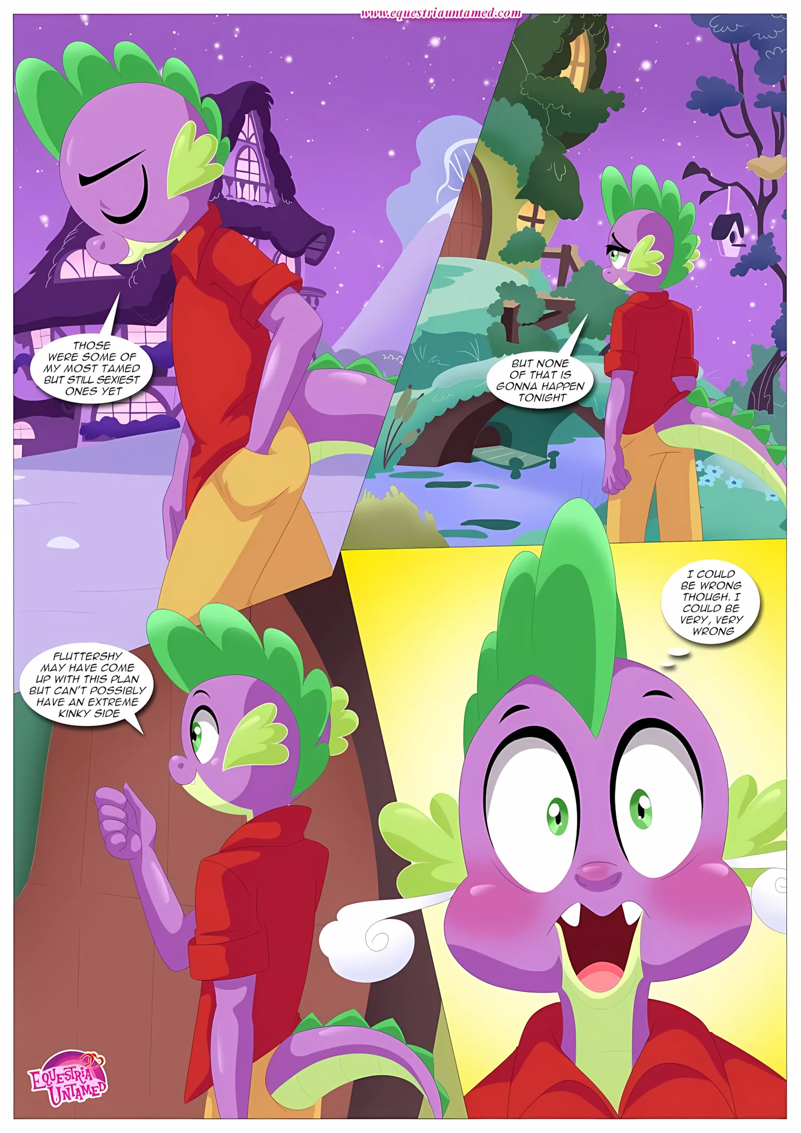 Spike’s Harem (My Little Pony – Friendship Is Magic) [PalComix], 5 . The Secret Ingredient Is Fluttershy... Fluttershy - Chapter 5 (My Little Pony - Friendship Is Magic) [PalComix], page 18 of 46