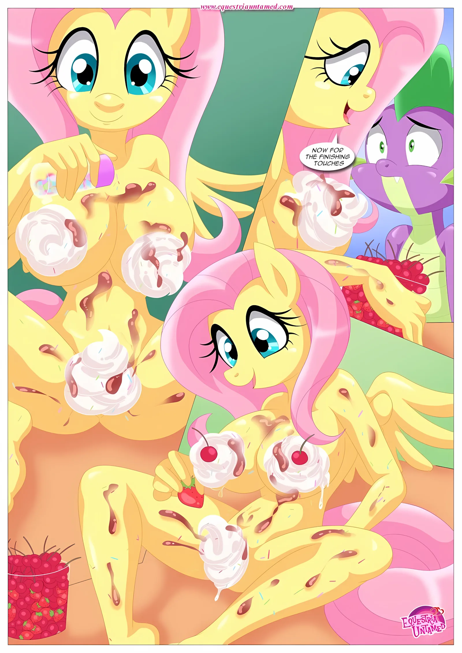 Spike’s Harem (My Little Pony – Friendship Is Magic) [PalComix], 5 . The Secret Ingredient Is Fluttershy... Fluttershy - Chapter 5 (My Little Pony - Friendship Is Magic) [PalComix], page 24 of 46