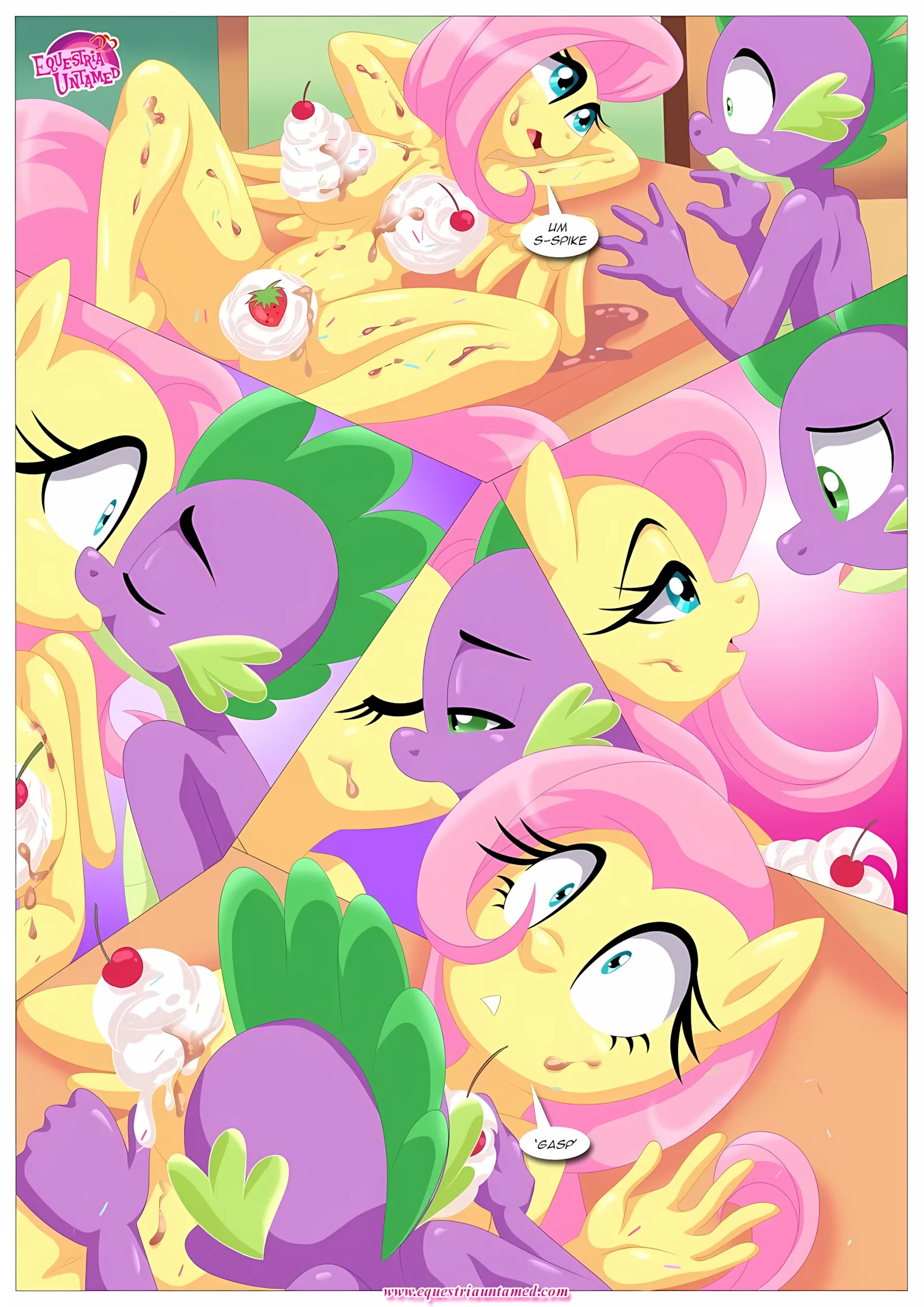 Spike’s Harem (My Little Pony – Friendship Is Magic) [PalComix], 5 . The Secret Ingredient Is Fluttershy... Fluttershy - Chapter 5 (My Little Pony - Friendship Is Magic) [PalComix], page 26 of 46