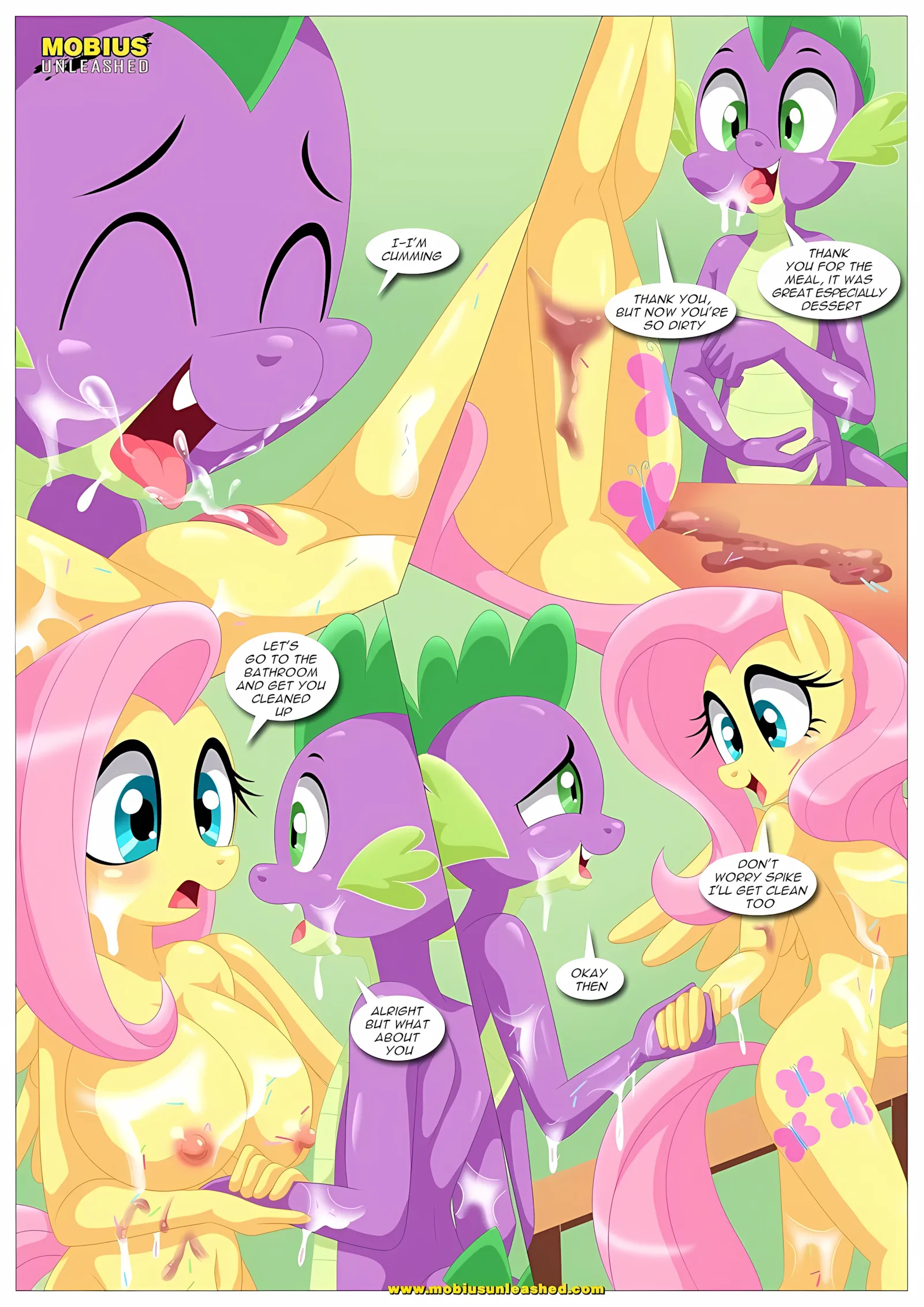 Spike’s Harem (My Little Pony – Friendship Is Magic) [PalComix], 5 . The Secret Ingredient Is Fluttershy... Fluttershy - Chapter 5 (My Little Pony - Friendship Is Magic) [PalComix], page 30 of 46