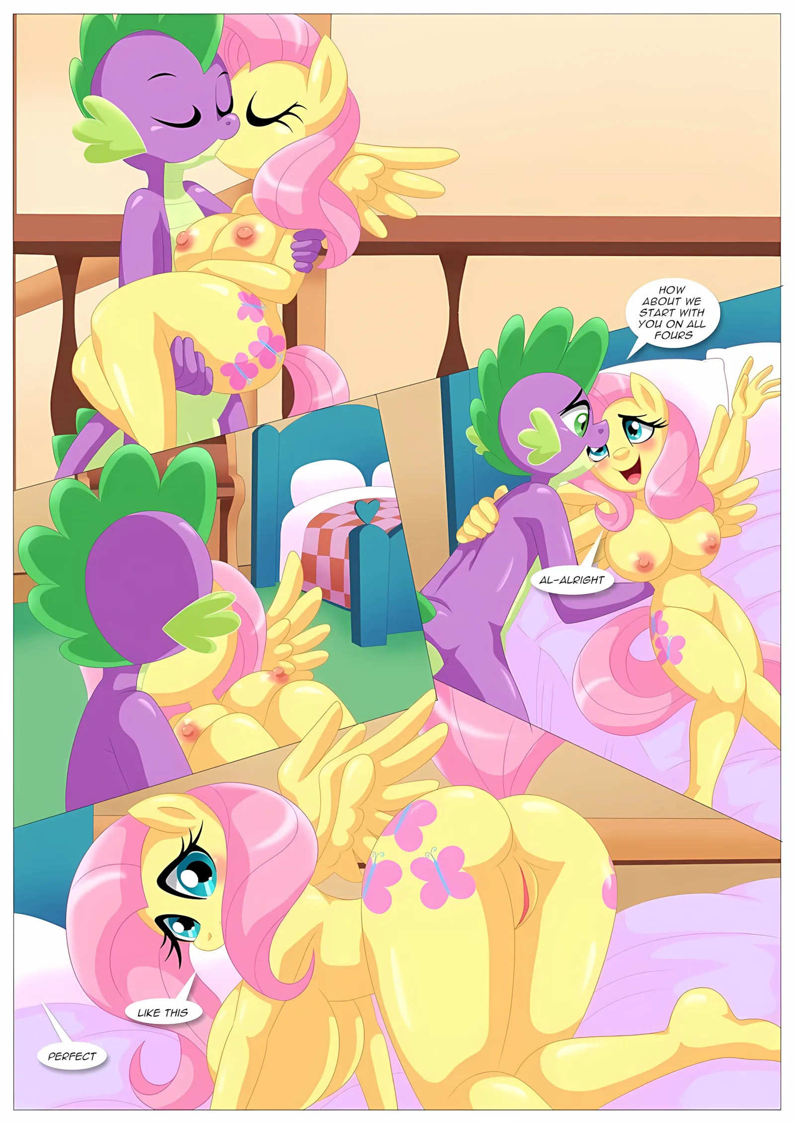 Spike’s Harem (My Little Pony – Friendship Is Magic) [PalComix], 5 . The Secret Ingredient Is Fluttershy... Fluttershy - Chapter 5 (My Little Pony - Friendship Is Magic) [PalComix], page 38 of 46