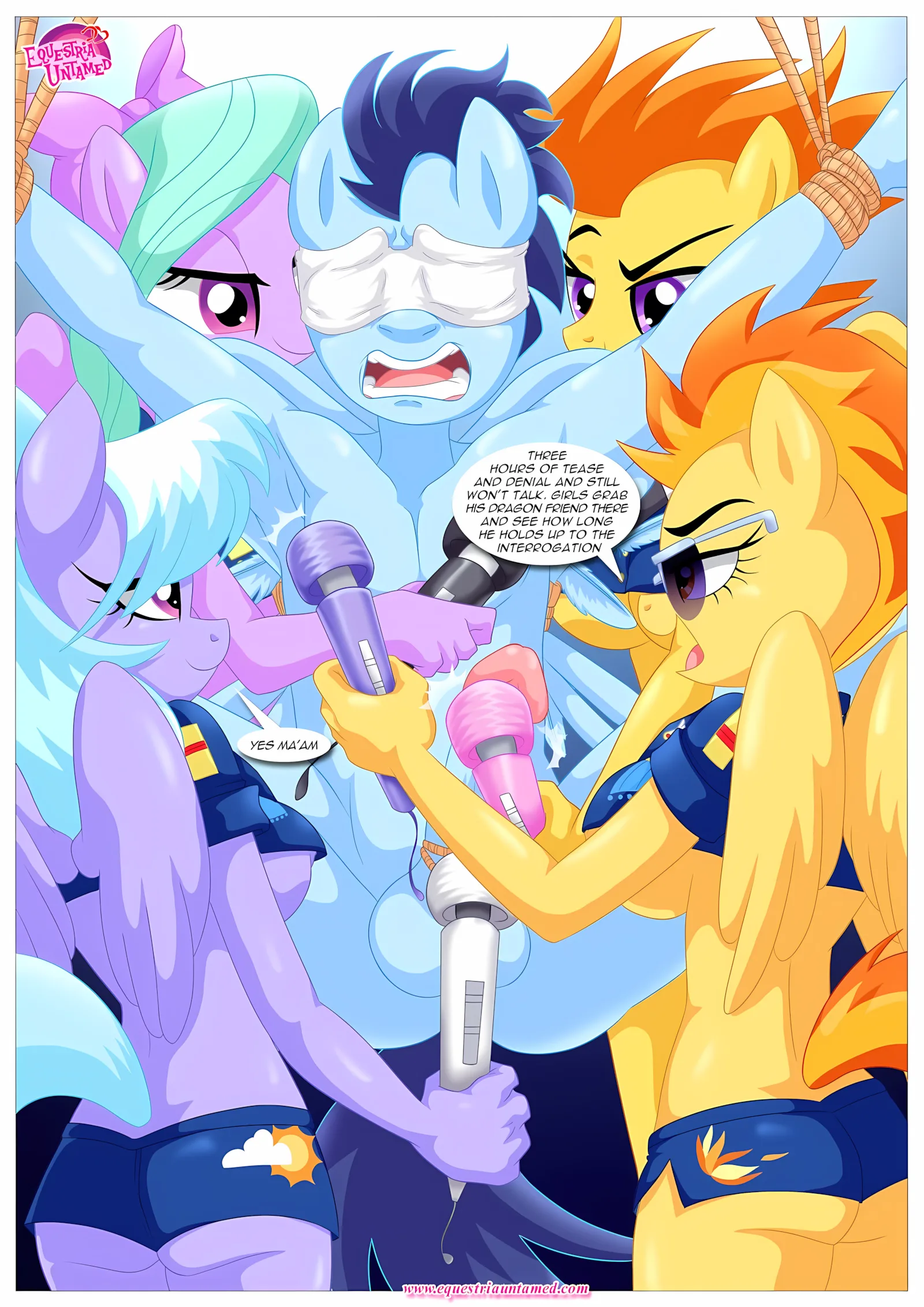 Spike’s Harem (My Little Pony – Friendship Is Magic) [PalComix], 4 . Rainbow Dash's Game Of Extreme PDA - Chapter 4 (My Little Pony - Friendship Is Magic) [PalComix], page 16 of 42