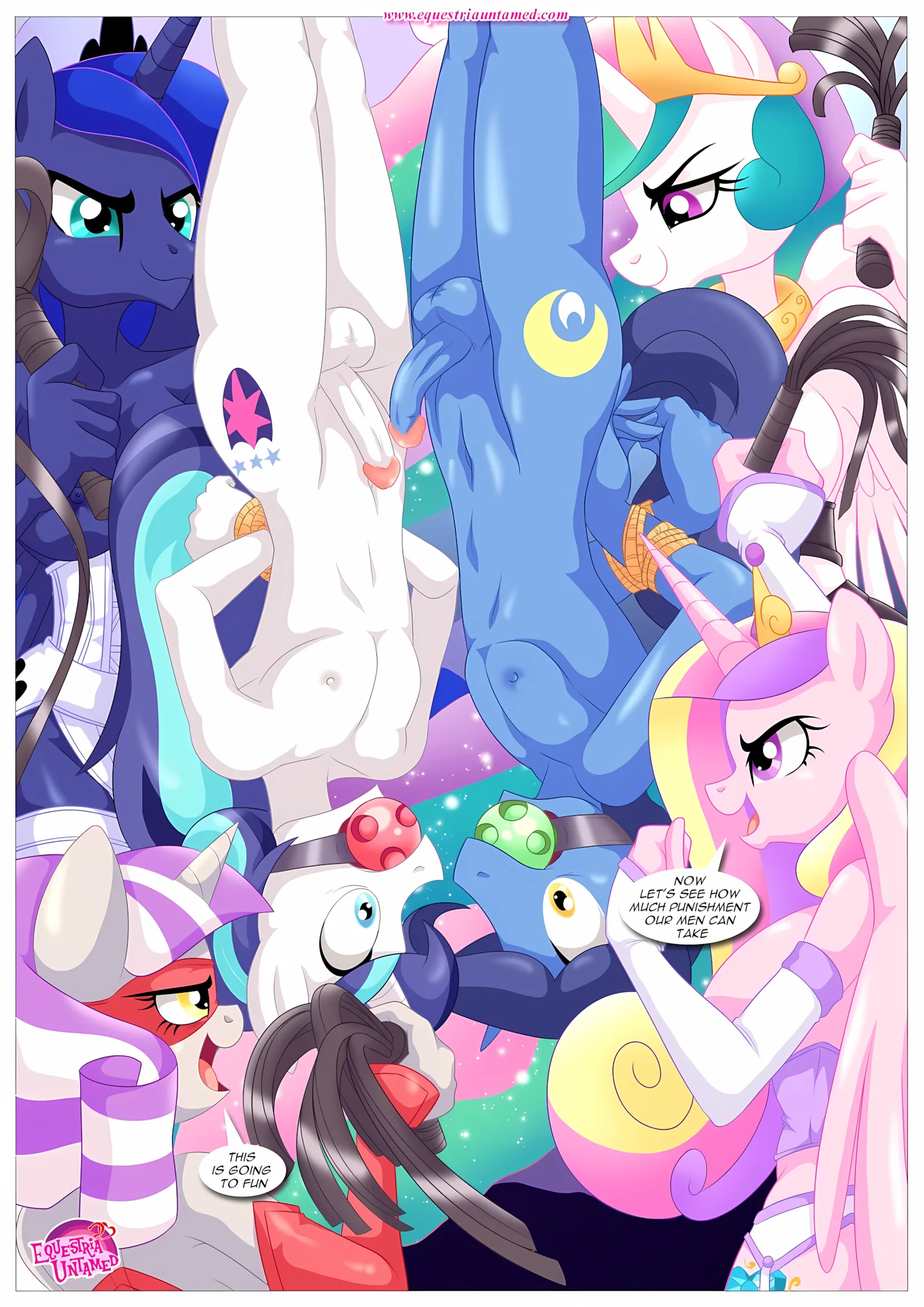 Spike’s Harem (My Little Pony – Friendship Is Magic) [PalComix], 4 . Rainbow Dash's Game Of Extreme PDA - Chapter 4 (My Little Pony - Friendship Is Magic) [PalComix], page 17 of 42