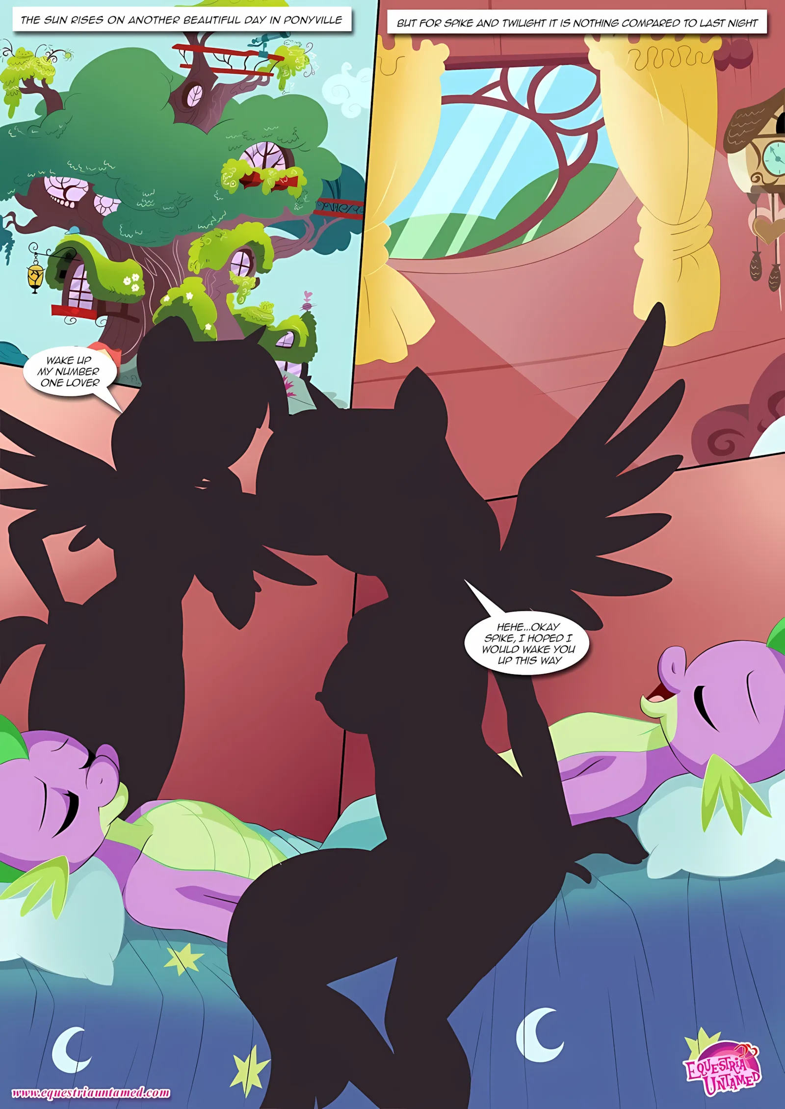 Spike’s Harem (My Little Pony – Friendship Is Magic) [PalComix], 3 . How To Discipline Your Dragon - Chapter 3 (My Little Pony - Friendship Is Magic) [PalComix], page 2 of 40