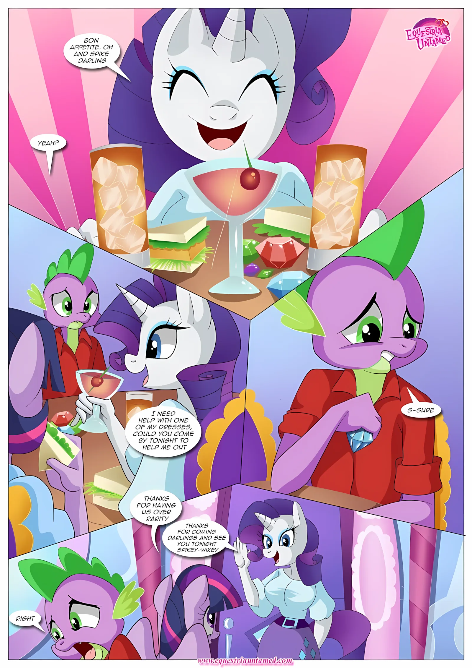 Spike’s Harem (My Little Pony – Friendship Is Magic) [PalComix], 3 . How To Discipline Your Dragon - Chapter 3 (My Little Pony - Friendship Is Magic) [PalComix], page 11 of 40