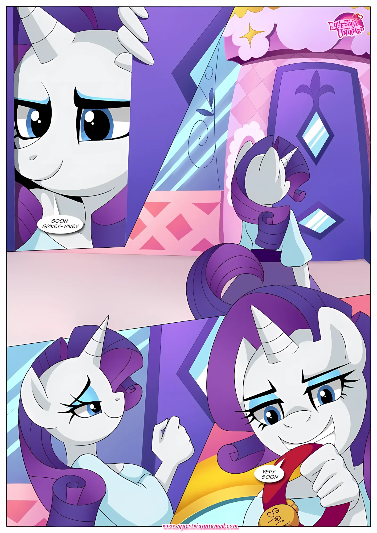 Spike’s Harem (My Little Pony – Friendship Is Magic) [PalComix], 3 . How To Discipline Your Dragon - Chapter 3 (My Little Pony - Friendship Is Magic) [PalComix], page 12 of 40