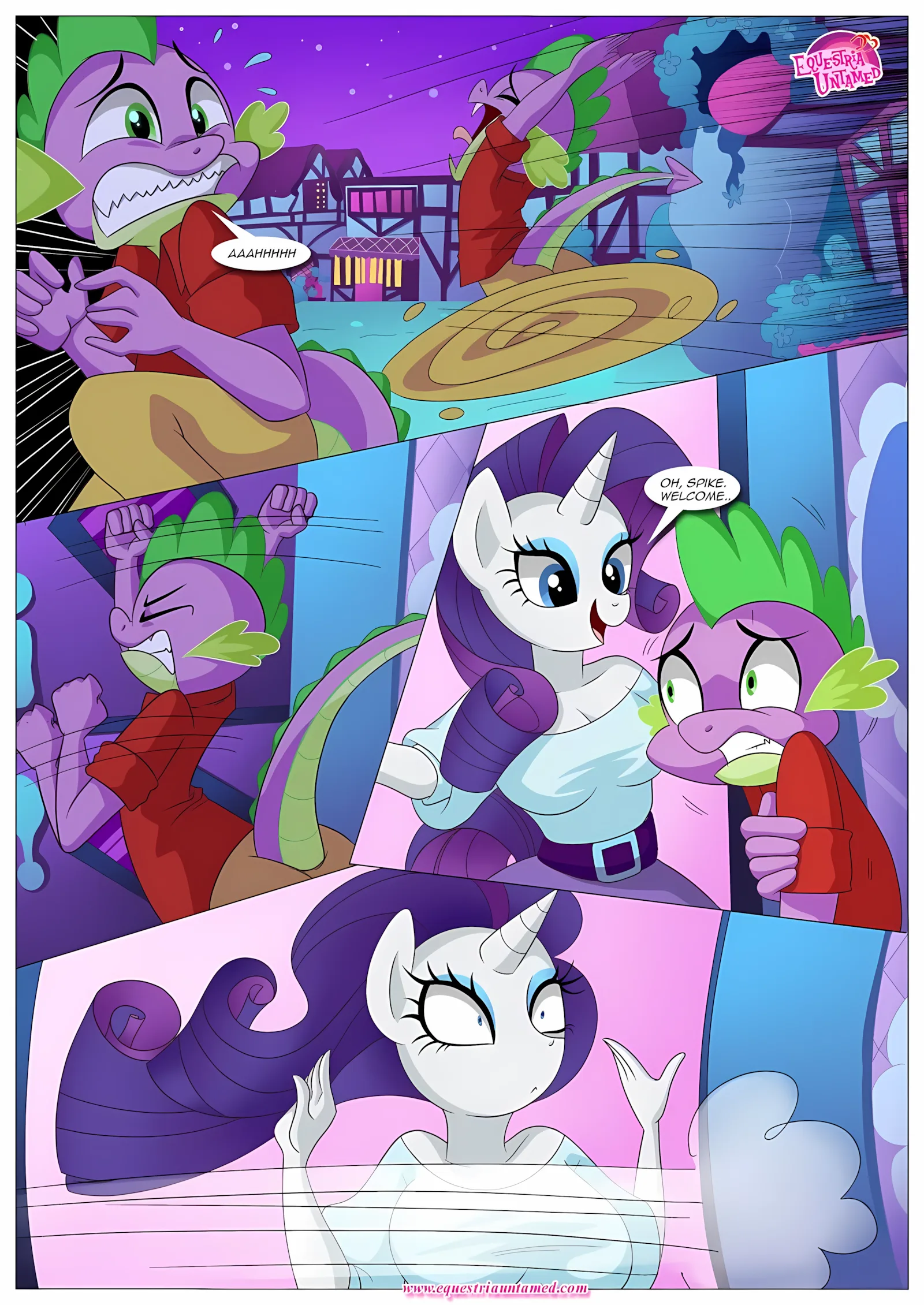 Spike’s Harem (My Little Pony – Friendship Is Magic) [PalComix], 3 . How To Discipline Your Dragon - Chapter 3 (My Little Pony - Friendship Is Magic) [PalComix], page 19 of 40