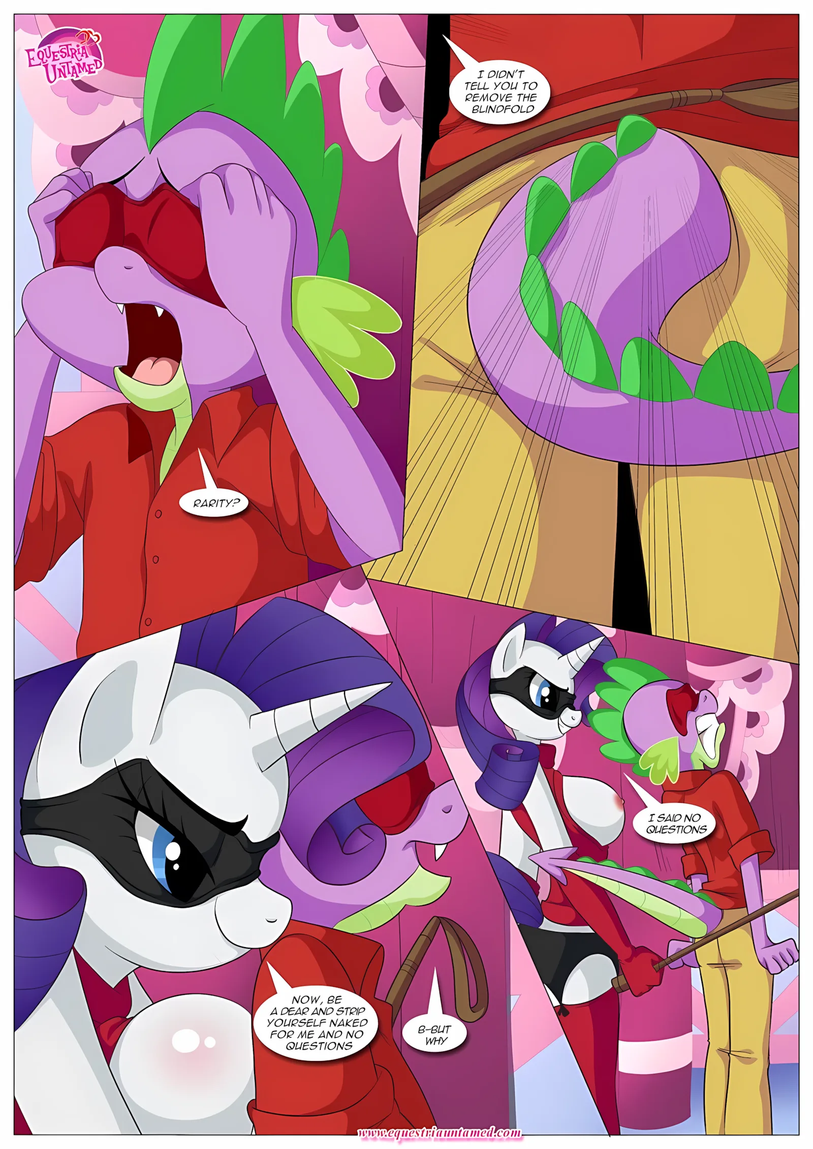 Spike’s Harem (My Little Pony – Friendship Is Magic) [PalComix], 3 . How To Discipline Your Dragon - Chapter 3 (My Little Pony - Friendship Is Magic) [PalComix], page 25 of 40