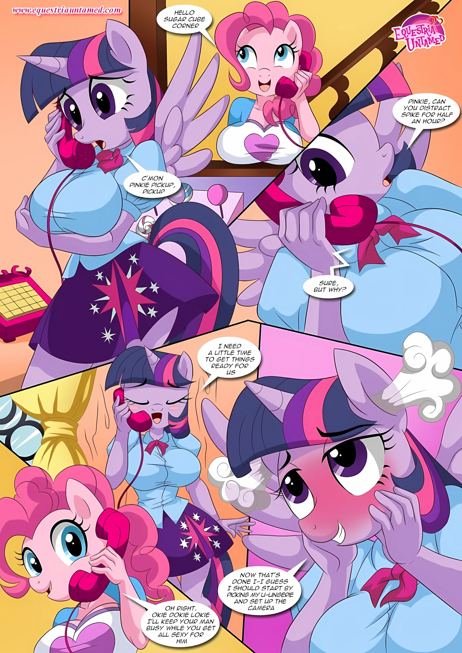 Spike’s Harem (My Little Pony – Friendship Is Magic) [PalComix], 2 . Sex Ed With Miss Twilight Sparkle - Chapter 2 (My Little Pony - Friendship Is Magic) [PalComix], page 11 of 34