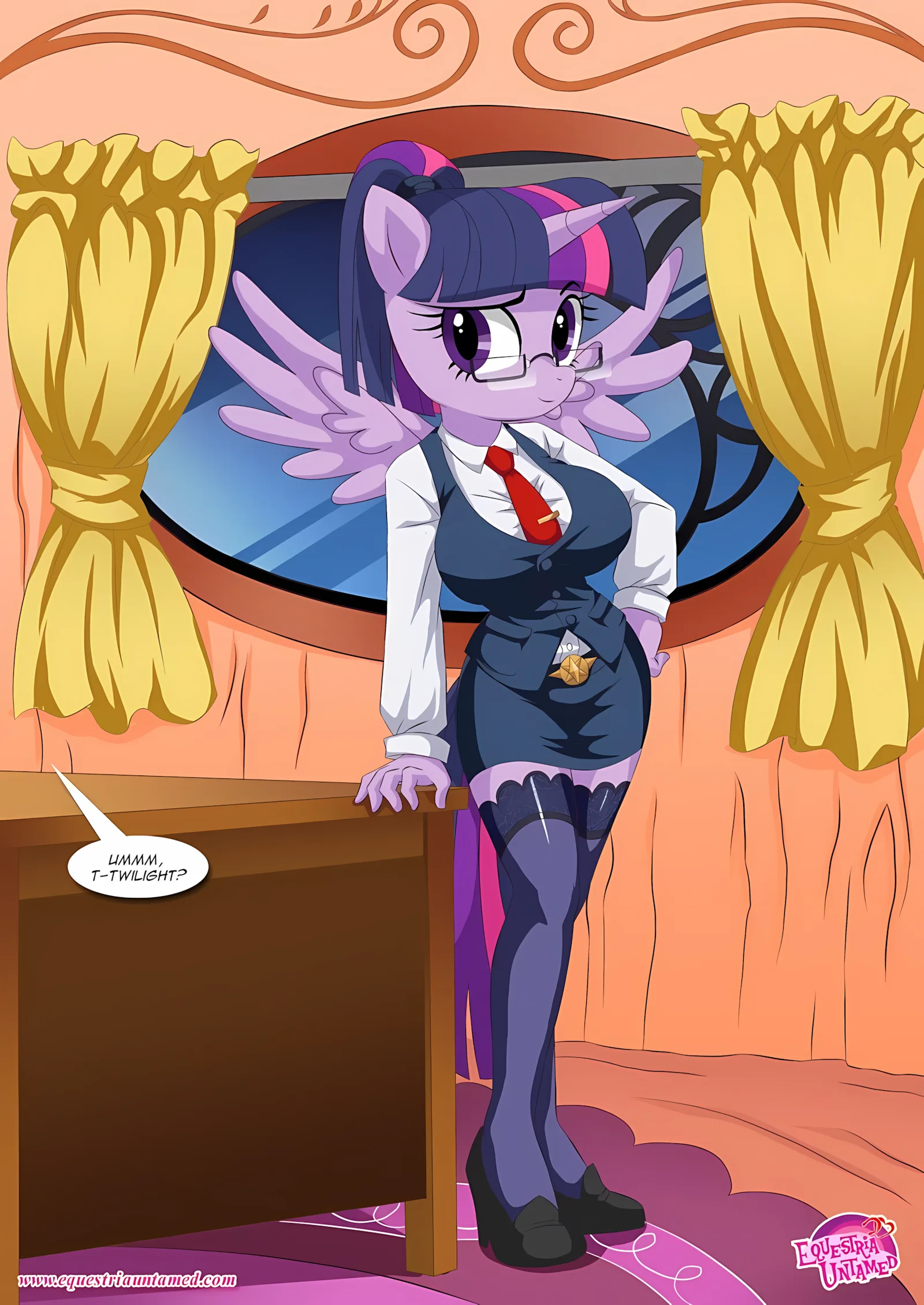 Spike’s Harem (My Little Pony – Friendship Is Magic) [PalComix], 2 . Sex Ed With Miss Twilight Sparkle - Chapter 2 (My Little Pony - Friendship Is Magic) [PalComix], page 16 of 34