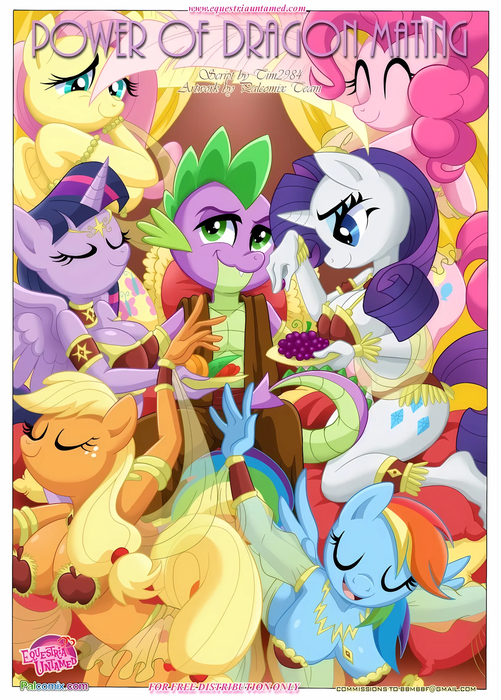 Spike’s Harem (My Little Pony – Friendship Is Magic) [PalComix], 1 . The Power Of Dragon Mating - (My Little Pony - Friendship Is Magic) [PalComix], page 1 of 25