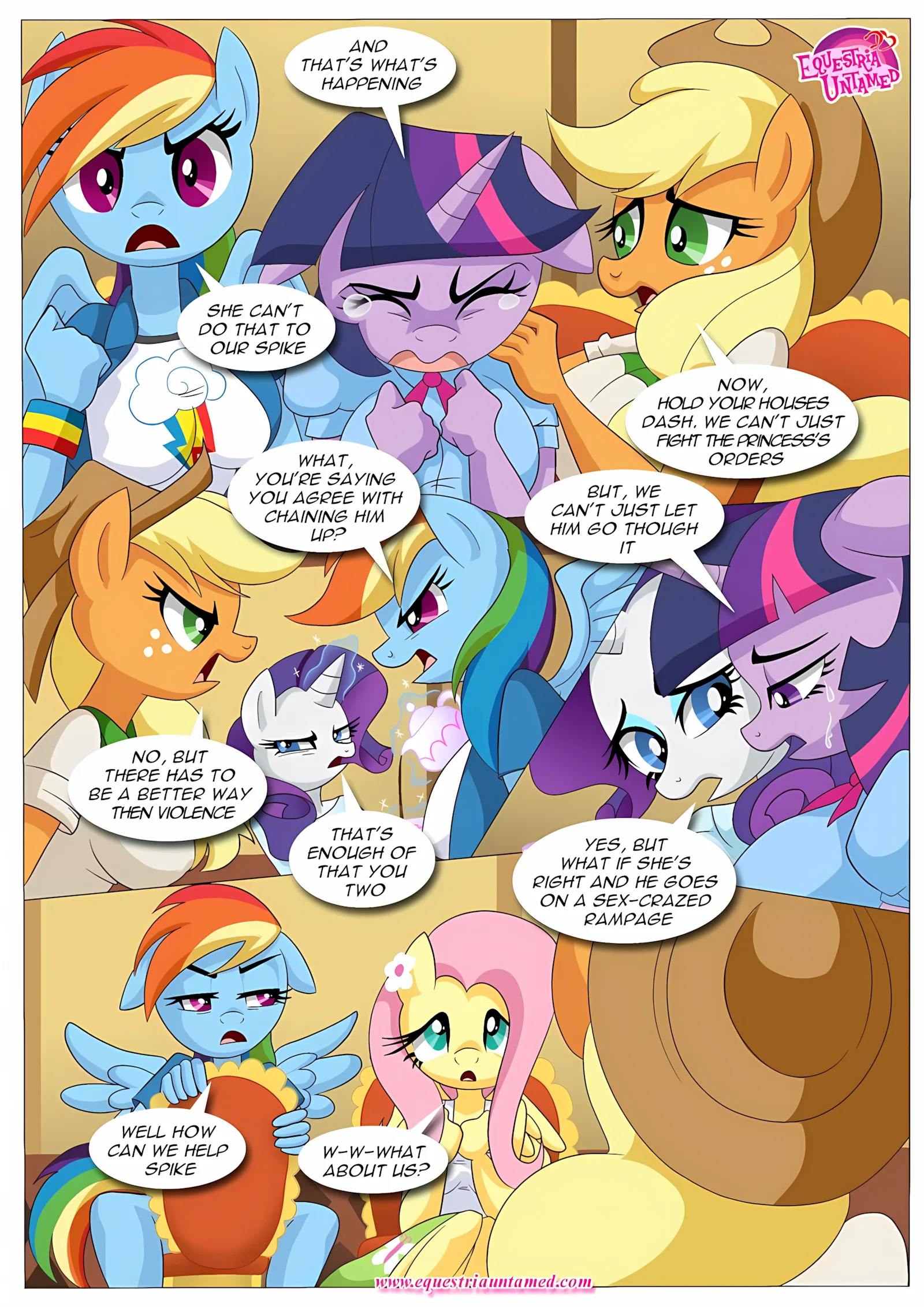 Spike’s Harem (My Little Pony – Friendship Is Magic) [PalComix], 1 . The Power Of Dragon Mating - (My Little Pony - Friendship Is Magic) [PalComix], page 18 of 25