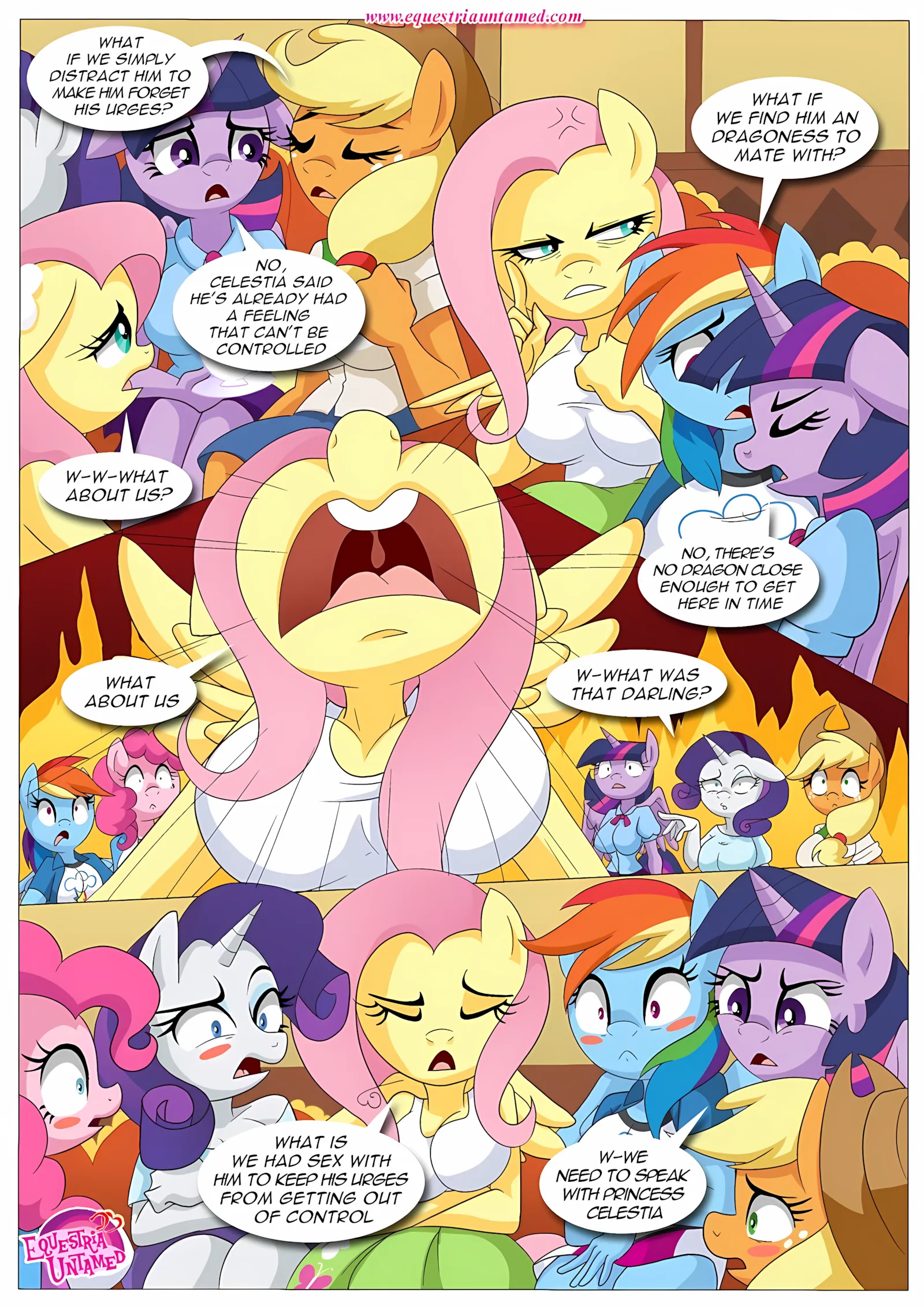 Spike’s Harem (My Little Pony – Friendship Is Magic) [PalComix], 1 . The Power Of Dragon Mating - (My Little Pony - Friendship Is Magic) [PalComix], page 19 of 25