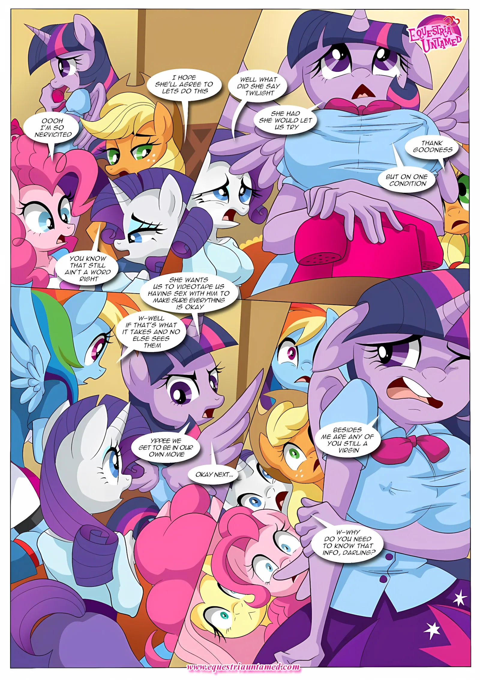 Spike’s Harem (My Little Pony – Friendship Is Magic) [PalComix], 1 . The Power Of Dragon Mating - (My Little Pony - Friendship Is Magic) [PalComix], page 20 of 25