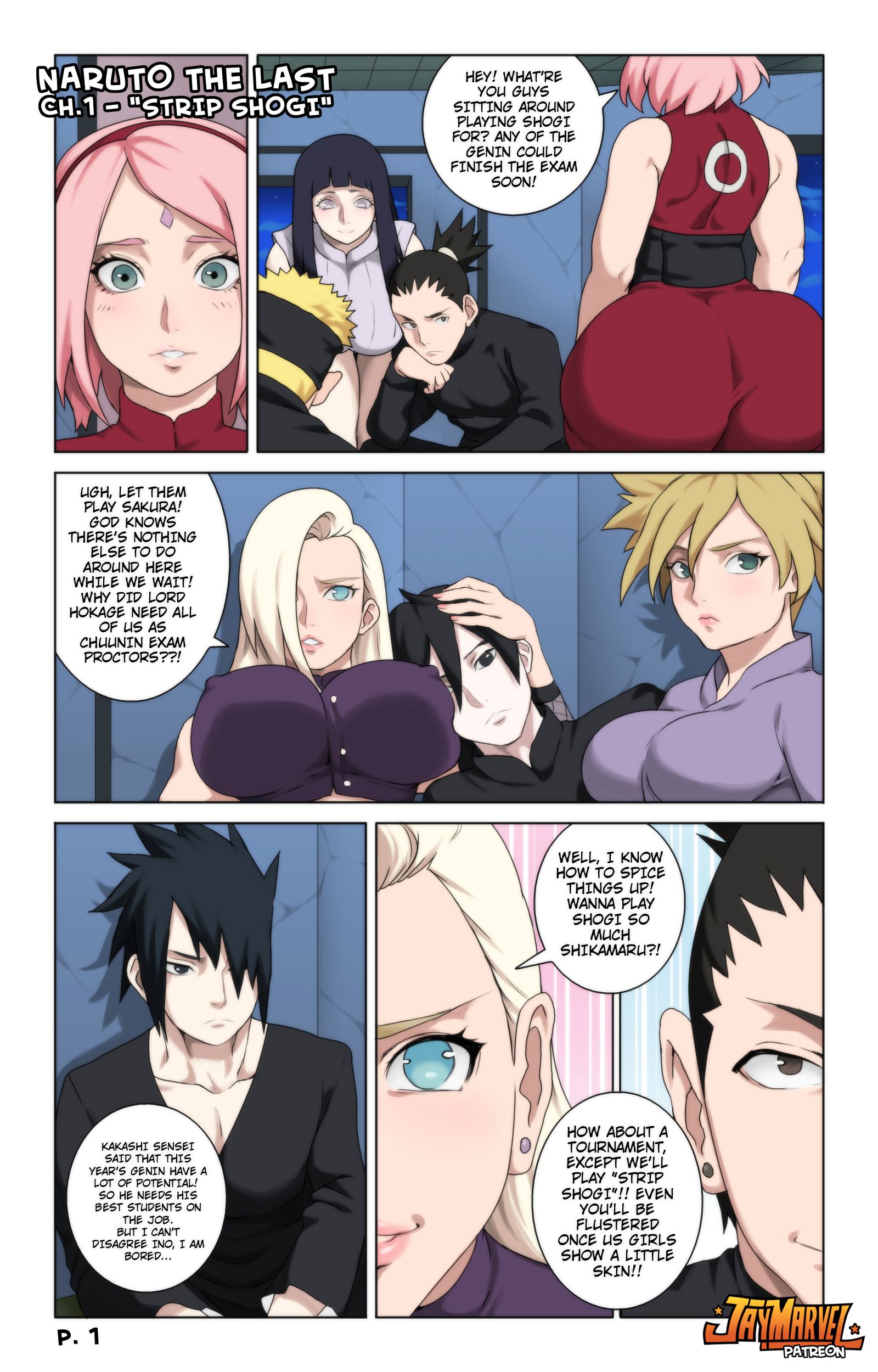 Strip Shogi [Jay Marvel], Strip Shogi, page 1 of 30