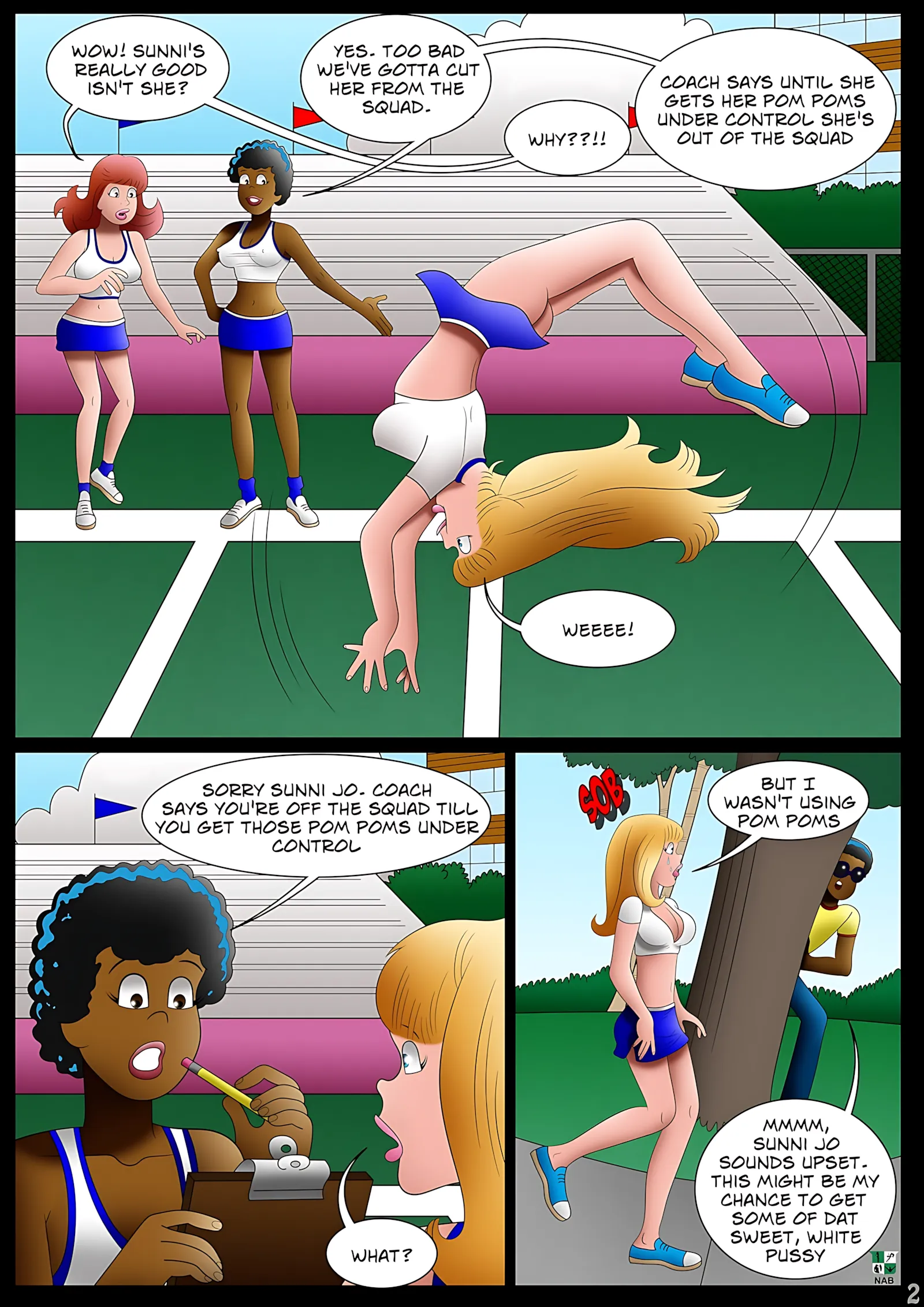 Sunshine’s Pom Poms [Nab], Sunshine's Pom Poms, page 3 of 11
