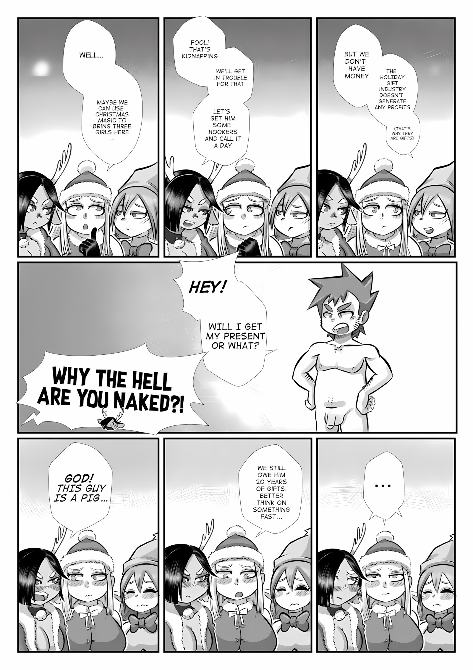 The Christmas Three [Mr.E], The Christmas Three 1, page 12 of 30