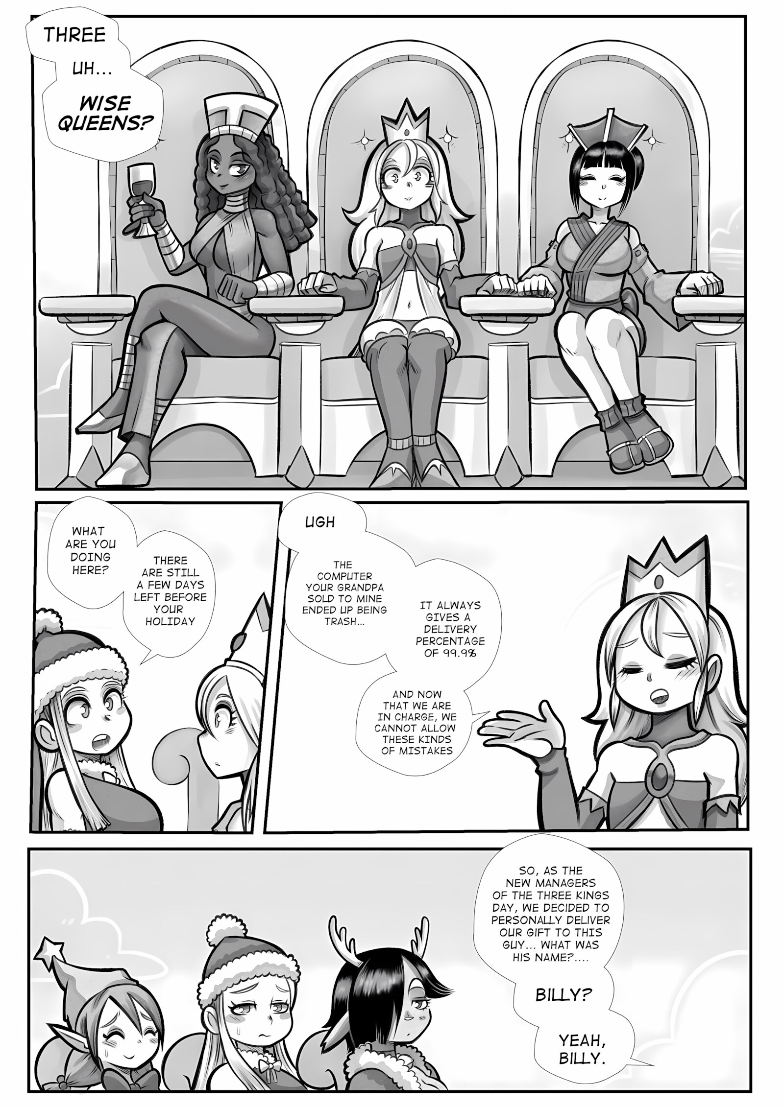 The Christmas Three [Mr.E], The Christmas Three 1, page 27 of 30