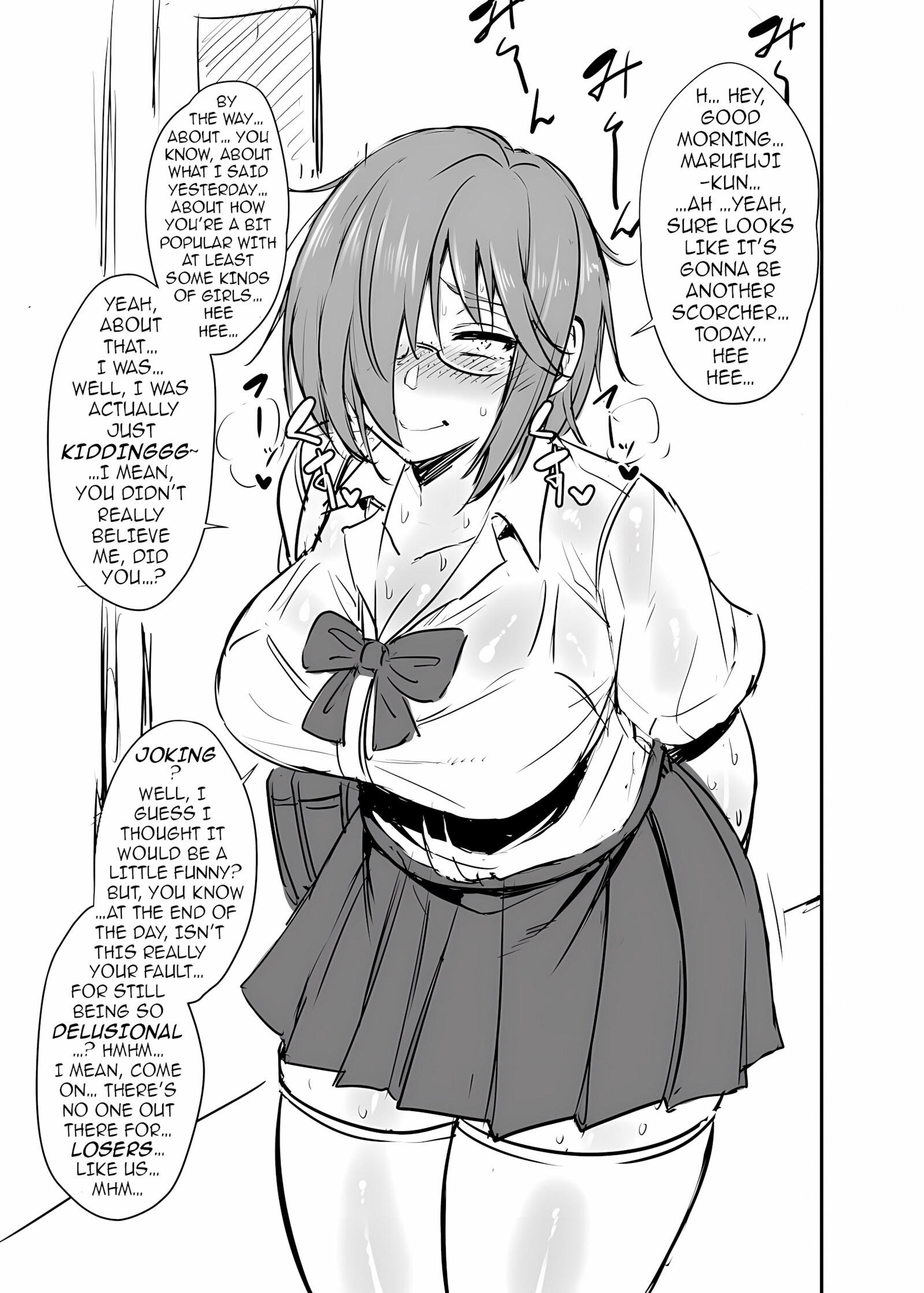 The Creepy Glasses Girl [Korotsuke], The Creepy Glasses Girl, page 4 of 177