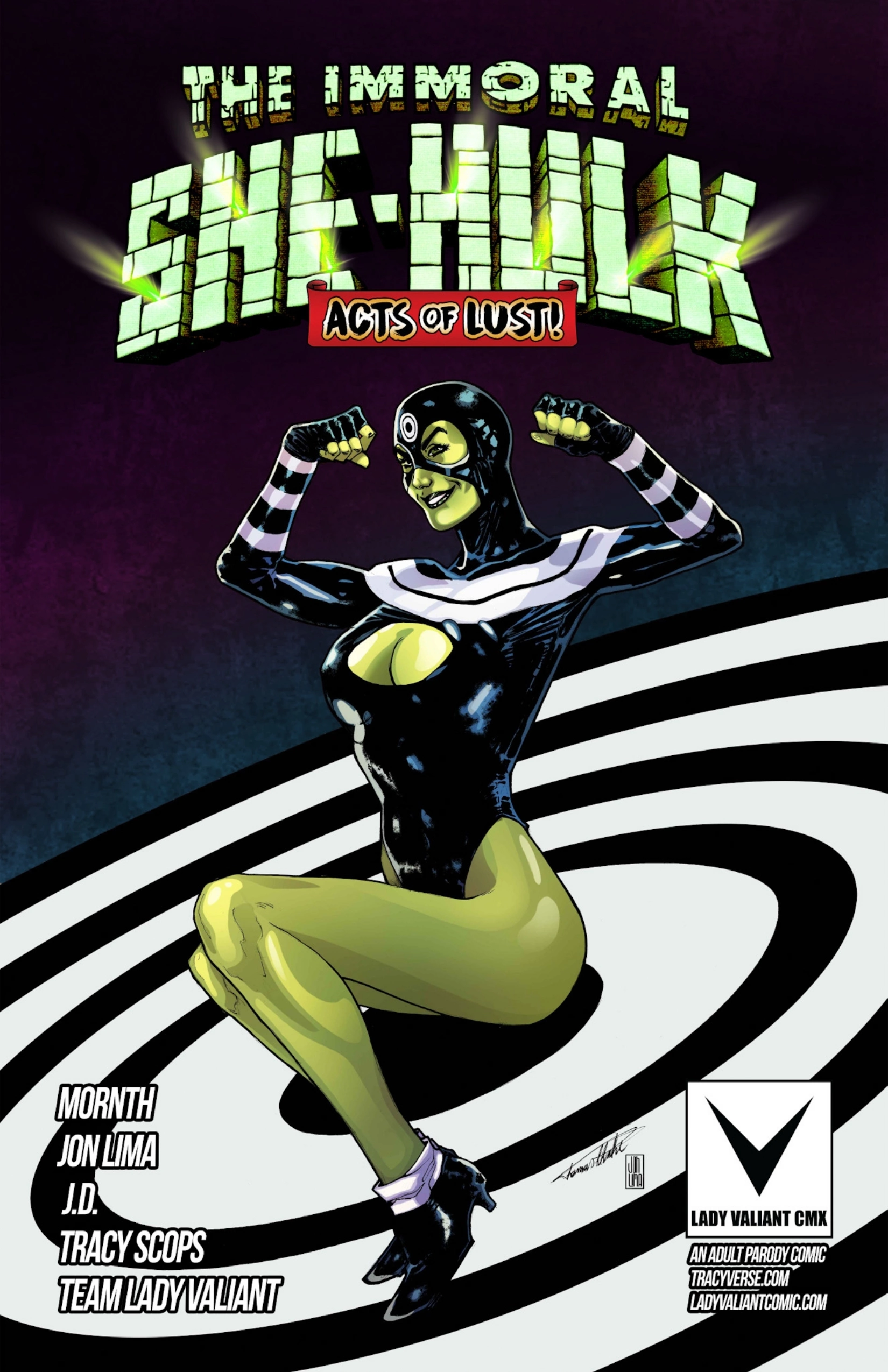 The Immoral she Hulk [Tracy scops], The Immoral she Hulk, page 1 of 19