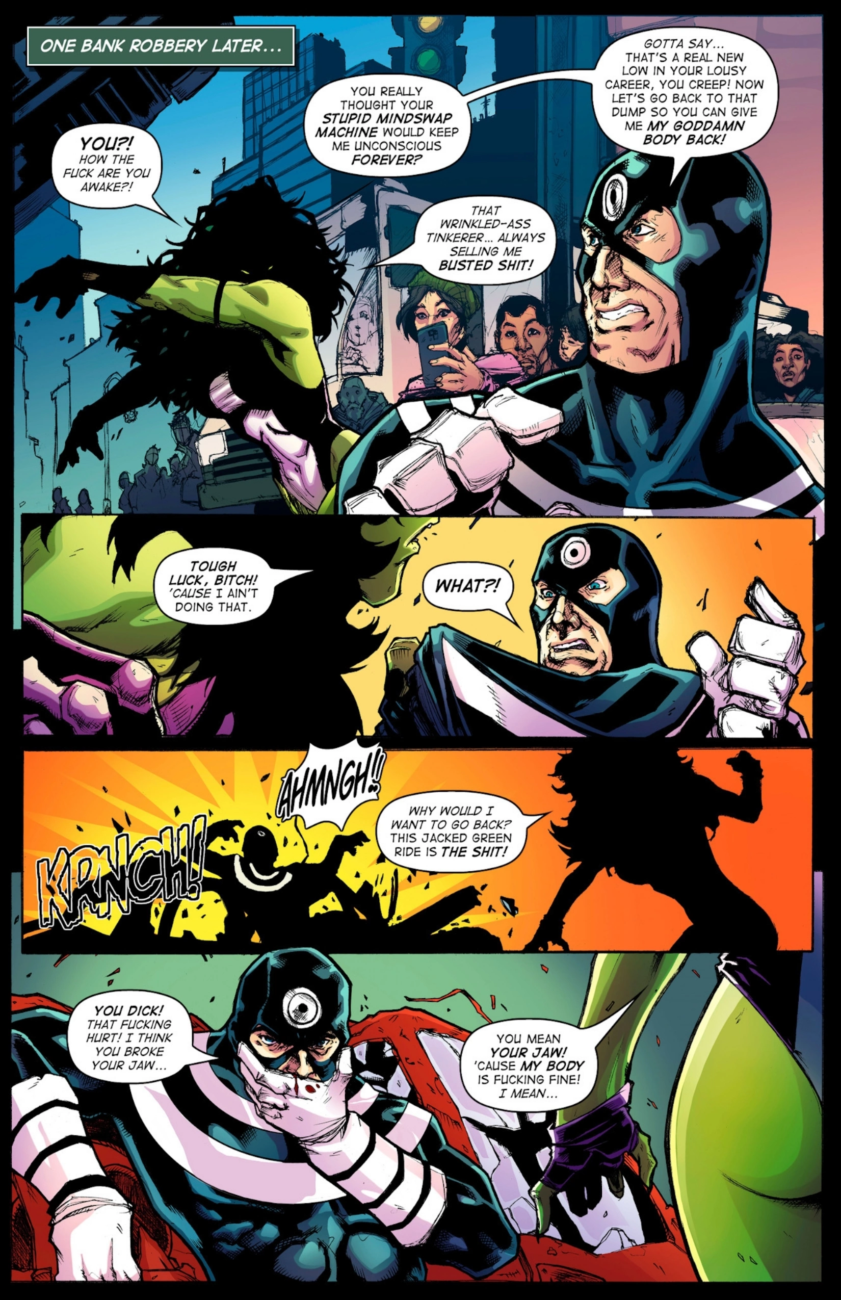 The Immoral she Hulk [Tracy scops], The Immoral she Hulk, page 8 of 19