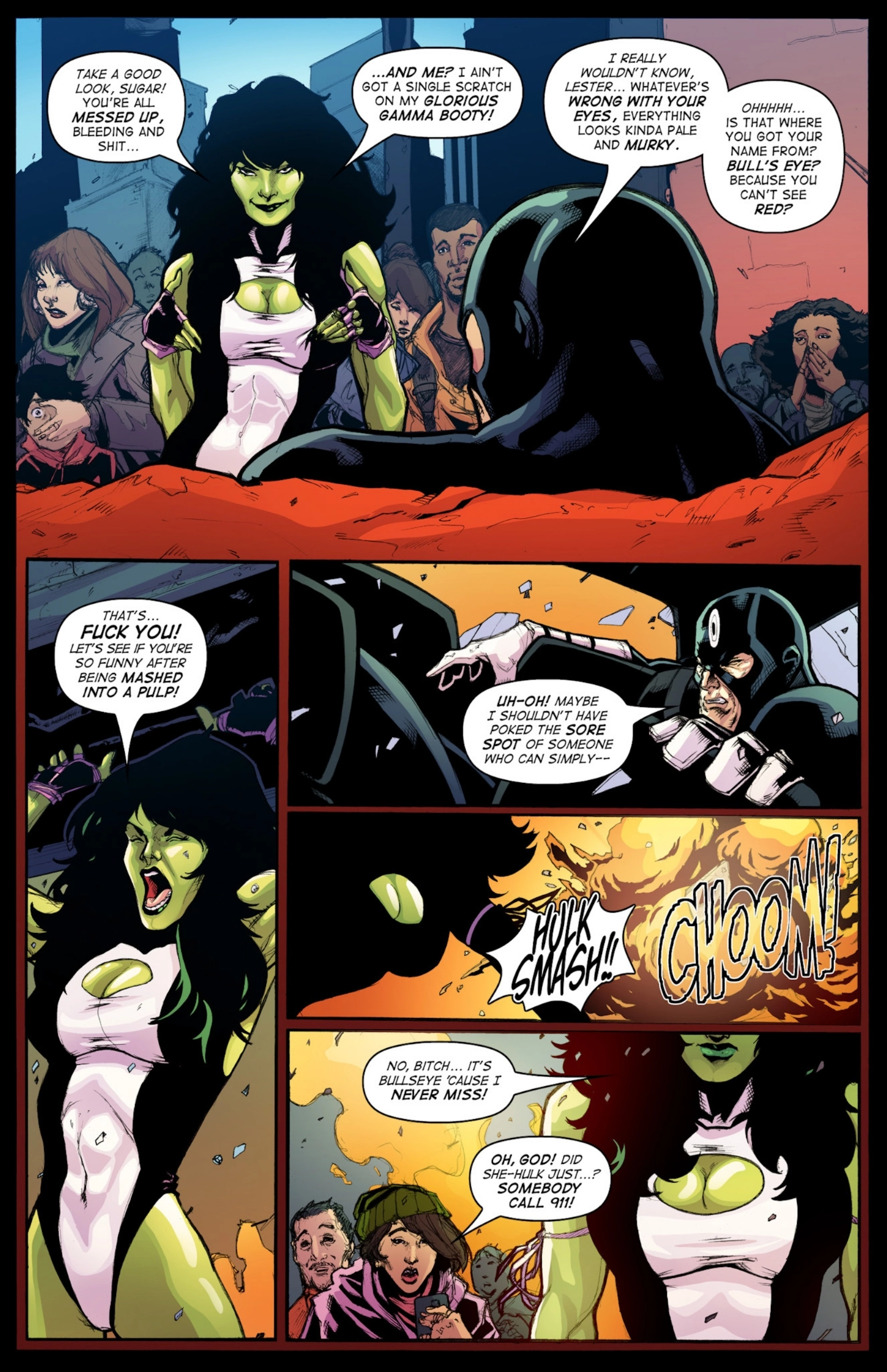 The Immoral she Hulk [Tracy scops], The Immoral she Hulk, page 9 of 19