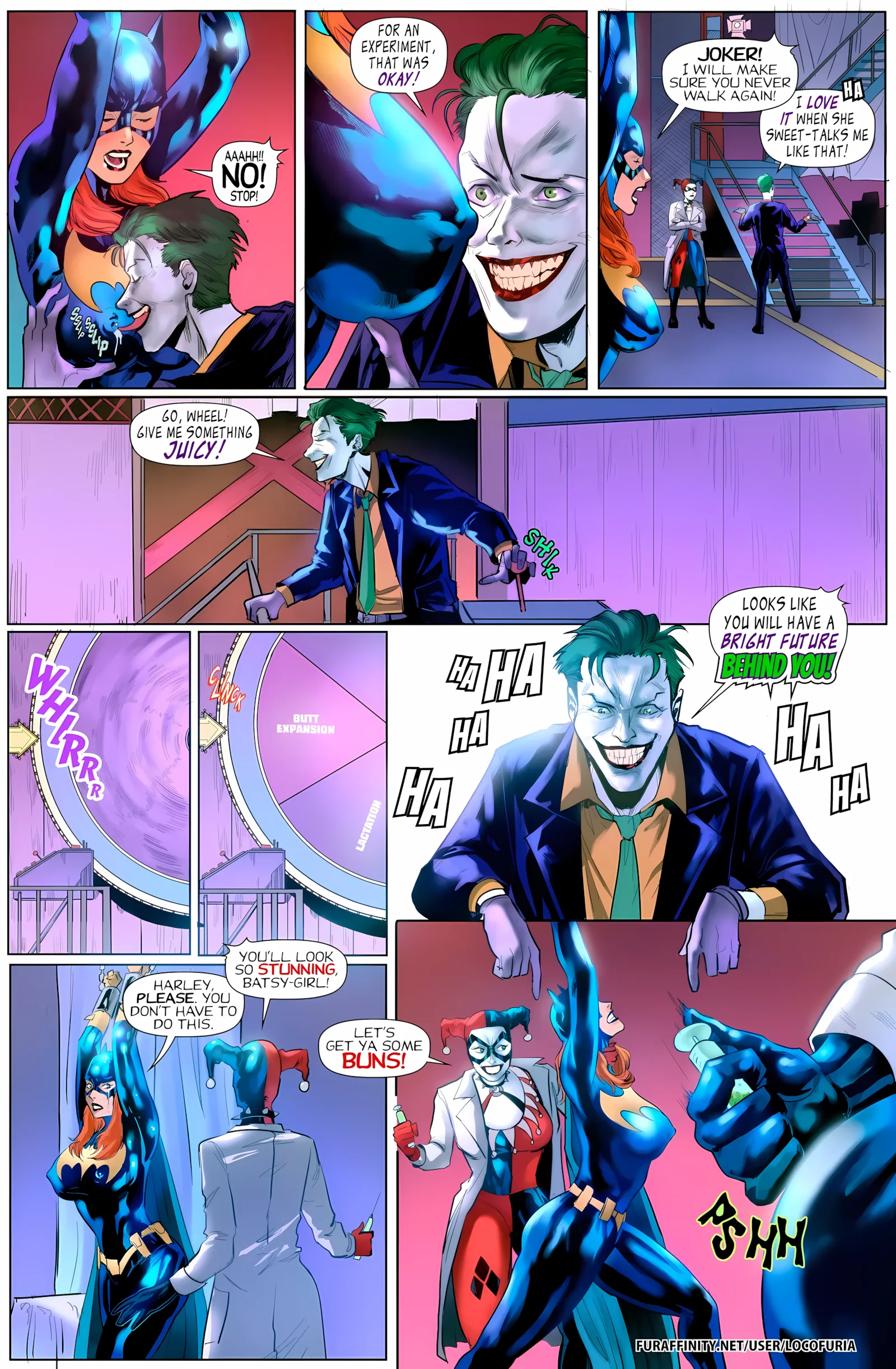 The joke’s on Batgirl [Locofuria], The joke's on Batgirl, page 14 of 27