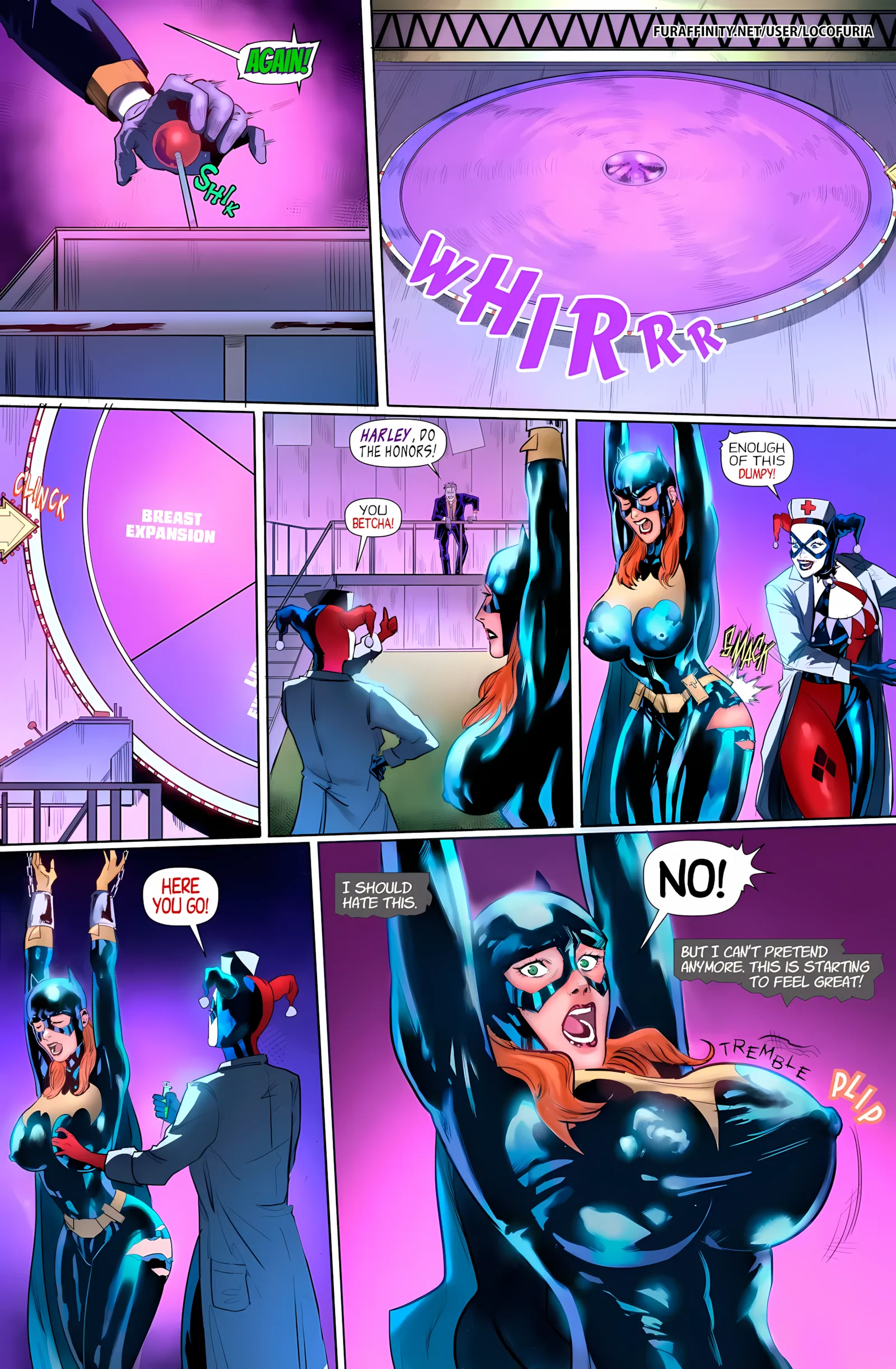 The joke’s on Batgirl [Locofuria], The joke's on Batgirl, page 16 of 27
