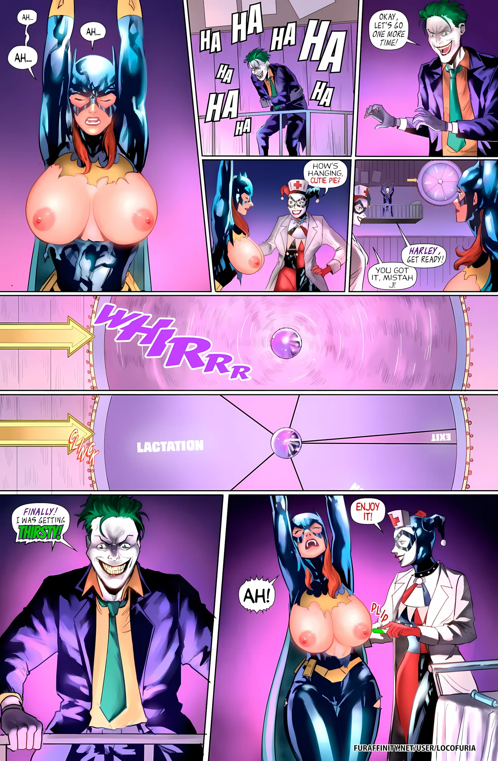 The joke’s on Batgirl [Locofuria], The joke's on Batgirl, page 18 of 27